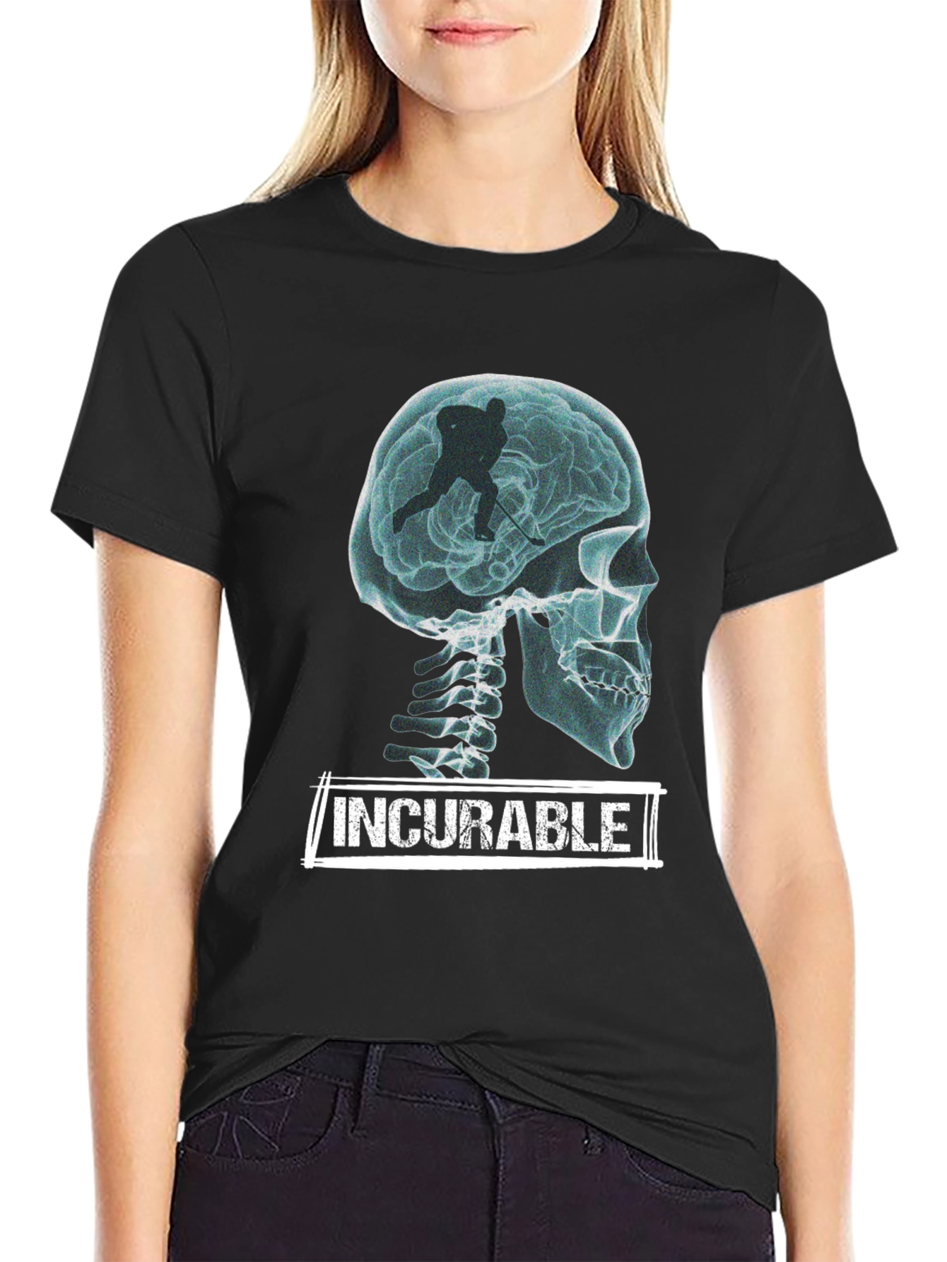 Incurable Hockey Fan T-Shirt