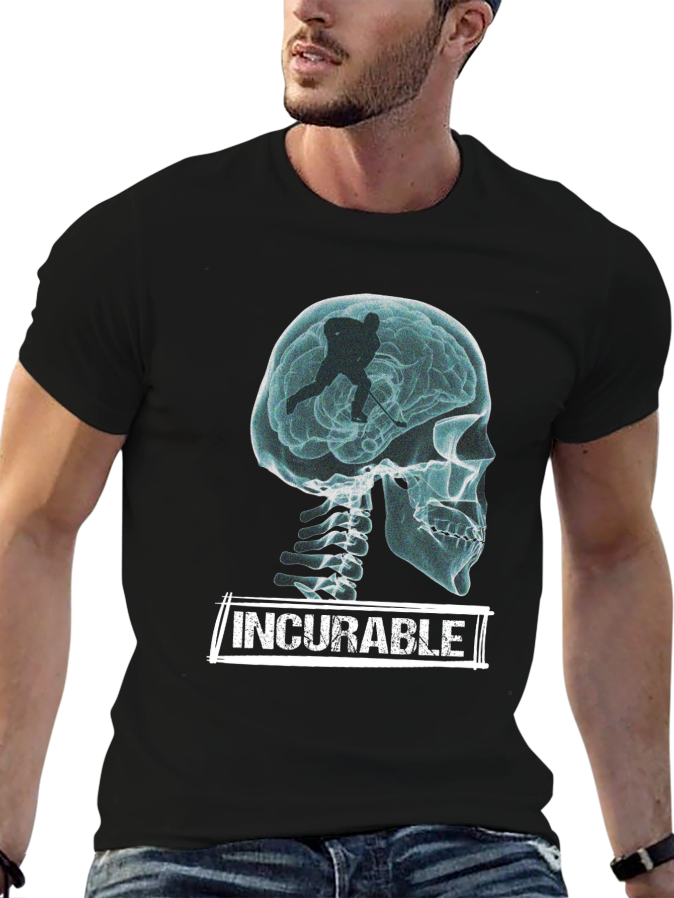 Incurable Hockey Fan T-Shirt