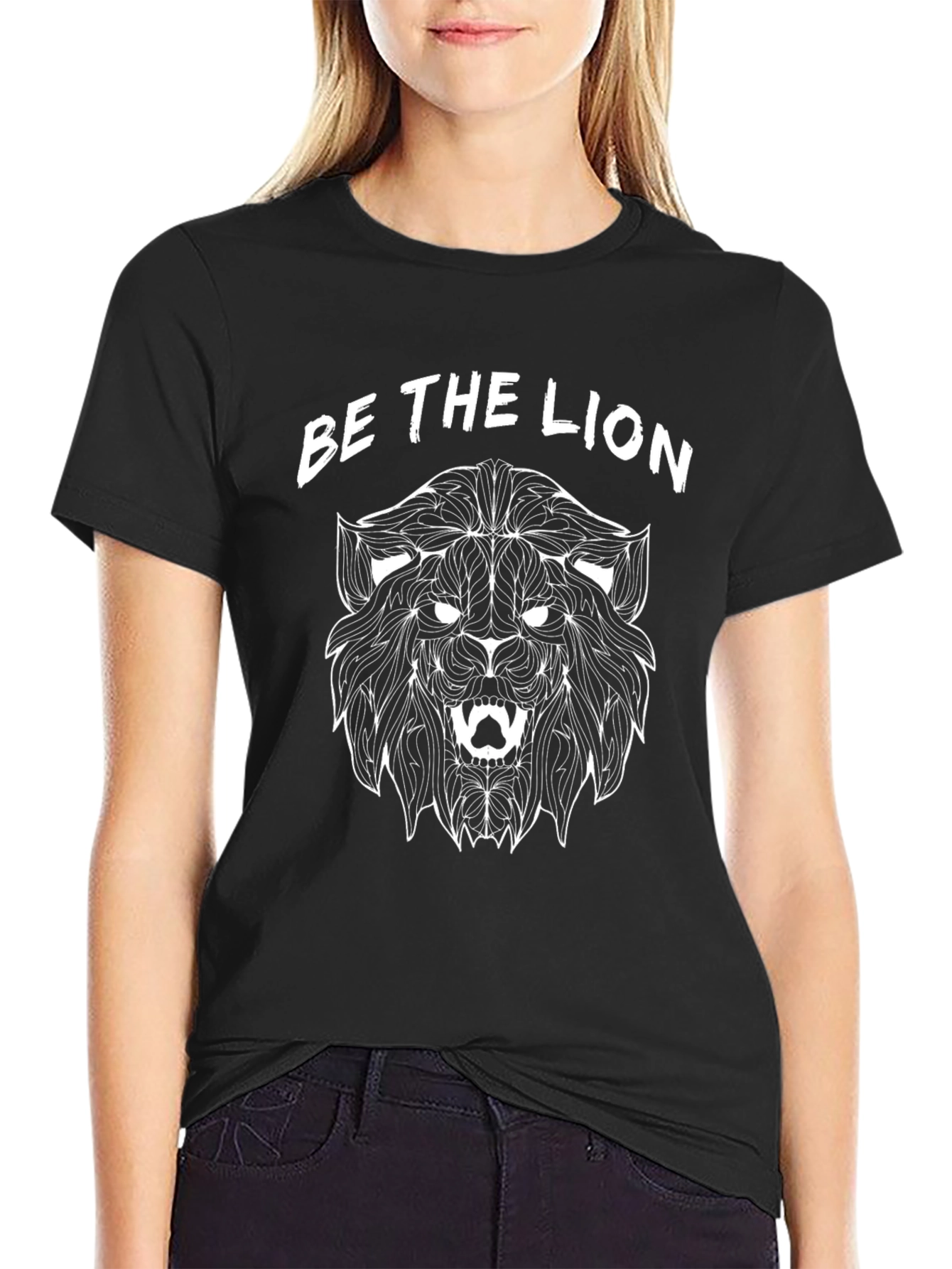 Be The Lion Graphic Tee - Fierce Design