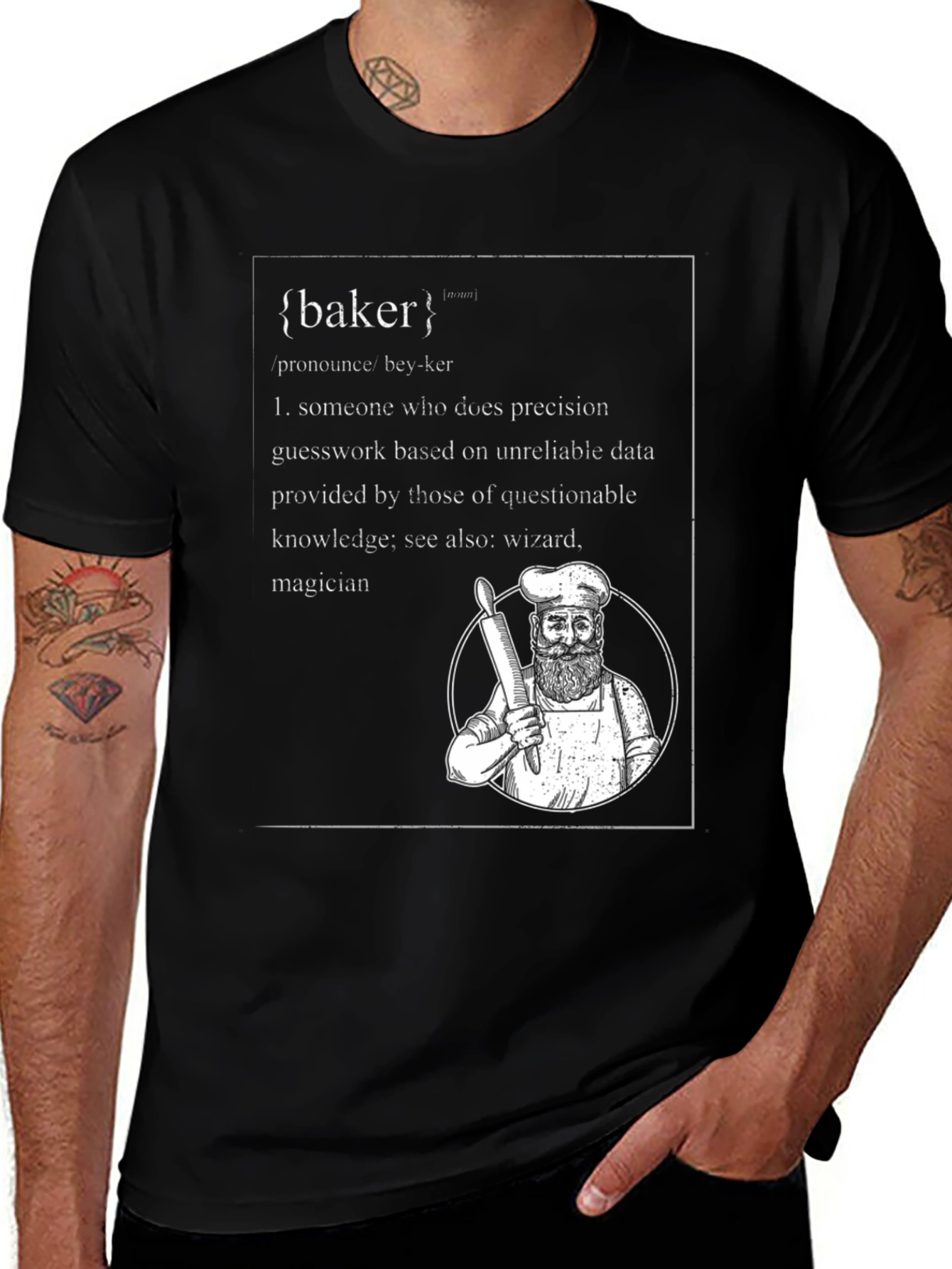 Baker Definition Graphic T-Shirt