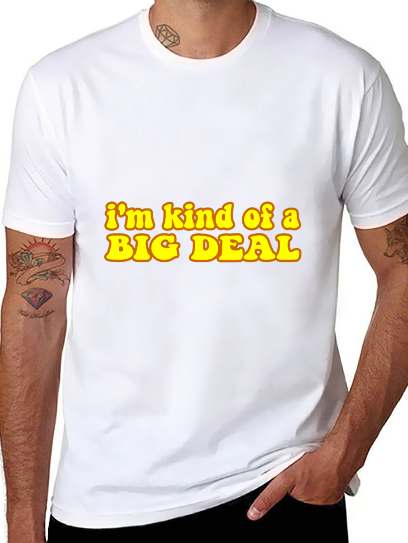 Im Kind of a Big Deal Black T-Shirt