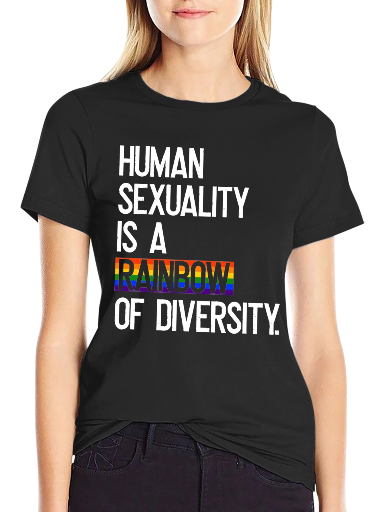 Human Sexuality Rainbow Diversity T-Shirt