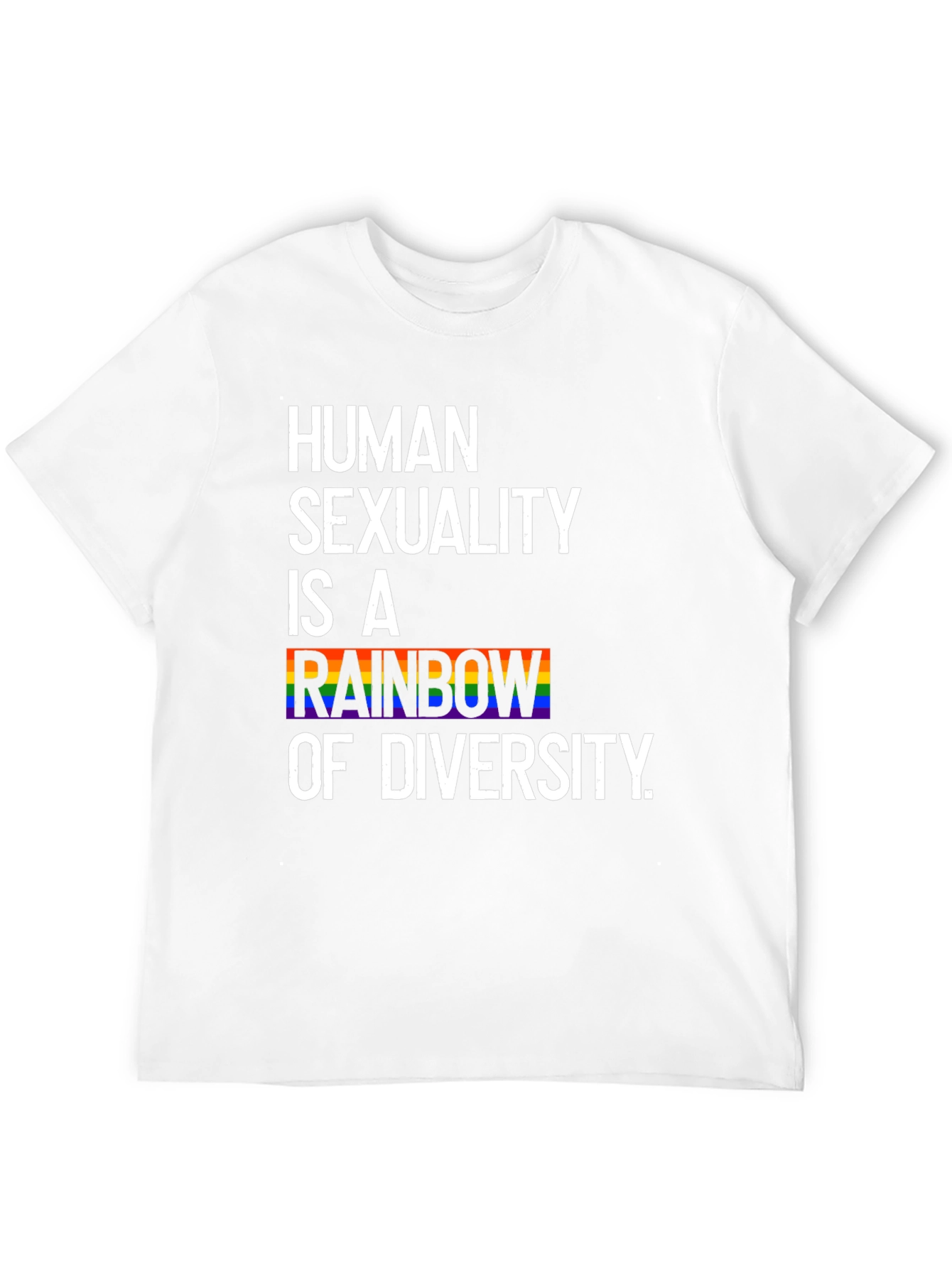 Human Sexuality Rainbow Diversity T-Shirt