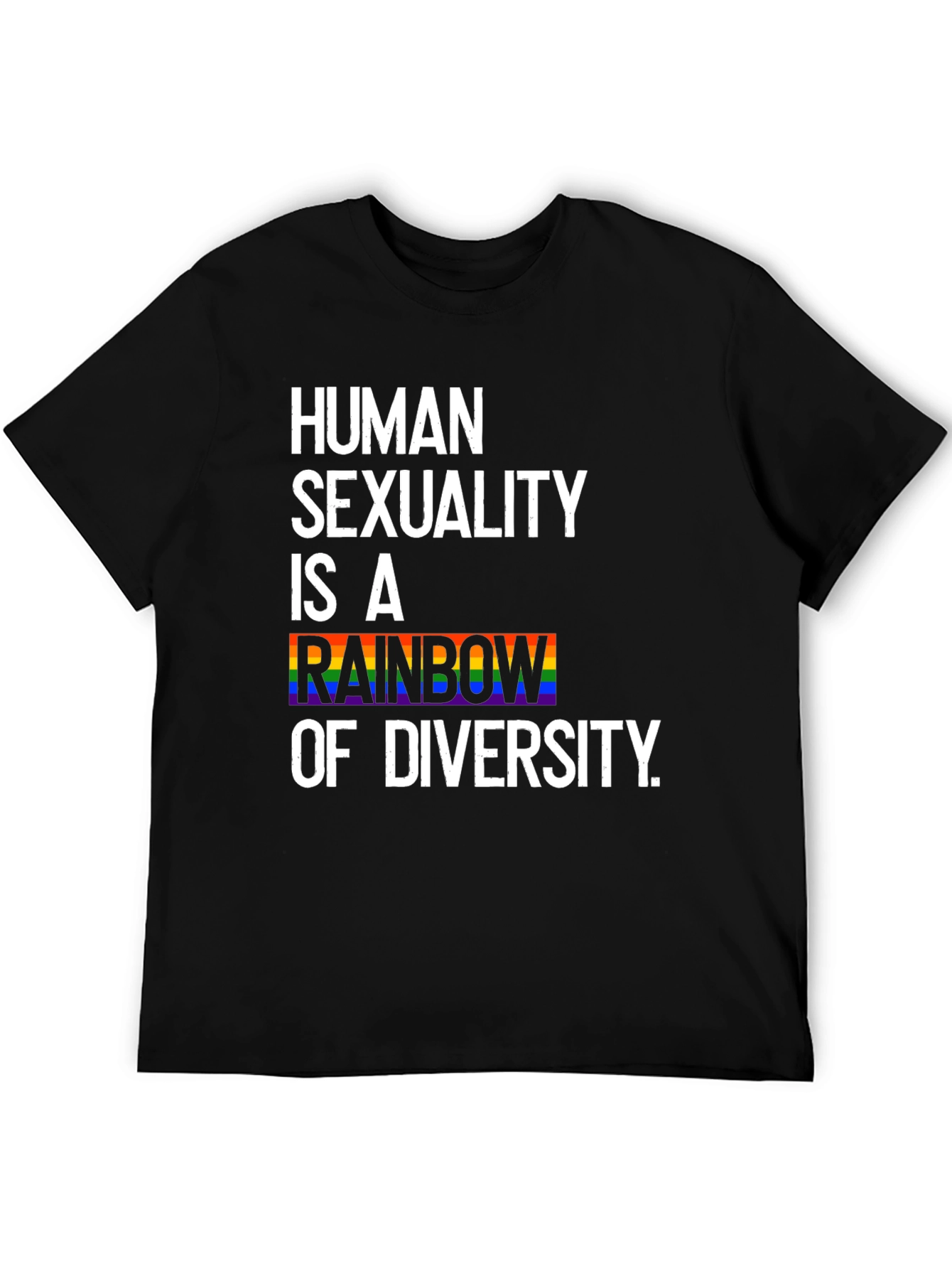 Human Sexuality Rainbow Diversity T-Shirt