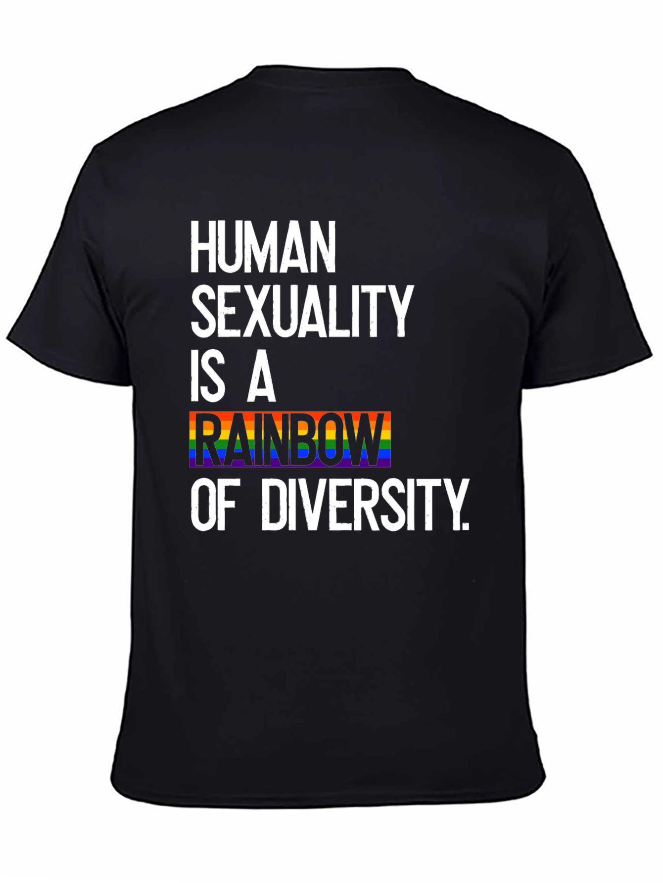 Human Sexuality Rainbow Diversity T-Shirt