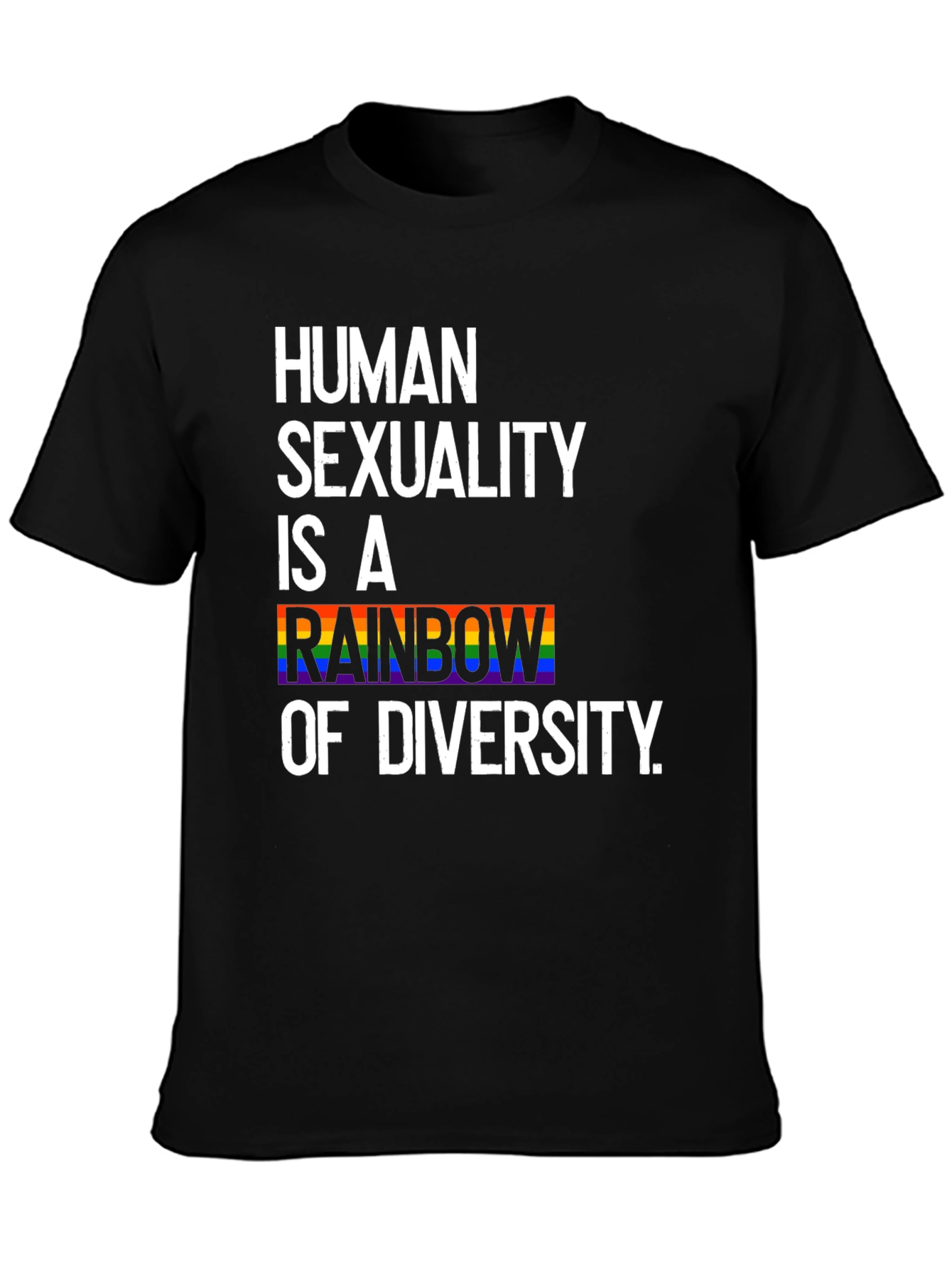 Human Sexuality Rainbow Diversity T-Shirt