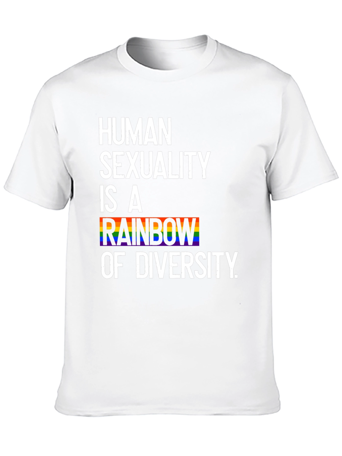 Human Sexuality Rainbow Diversity T-Shirt