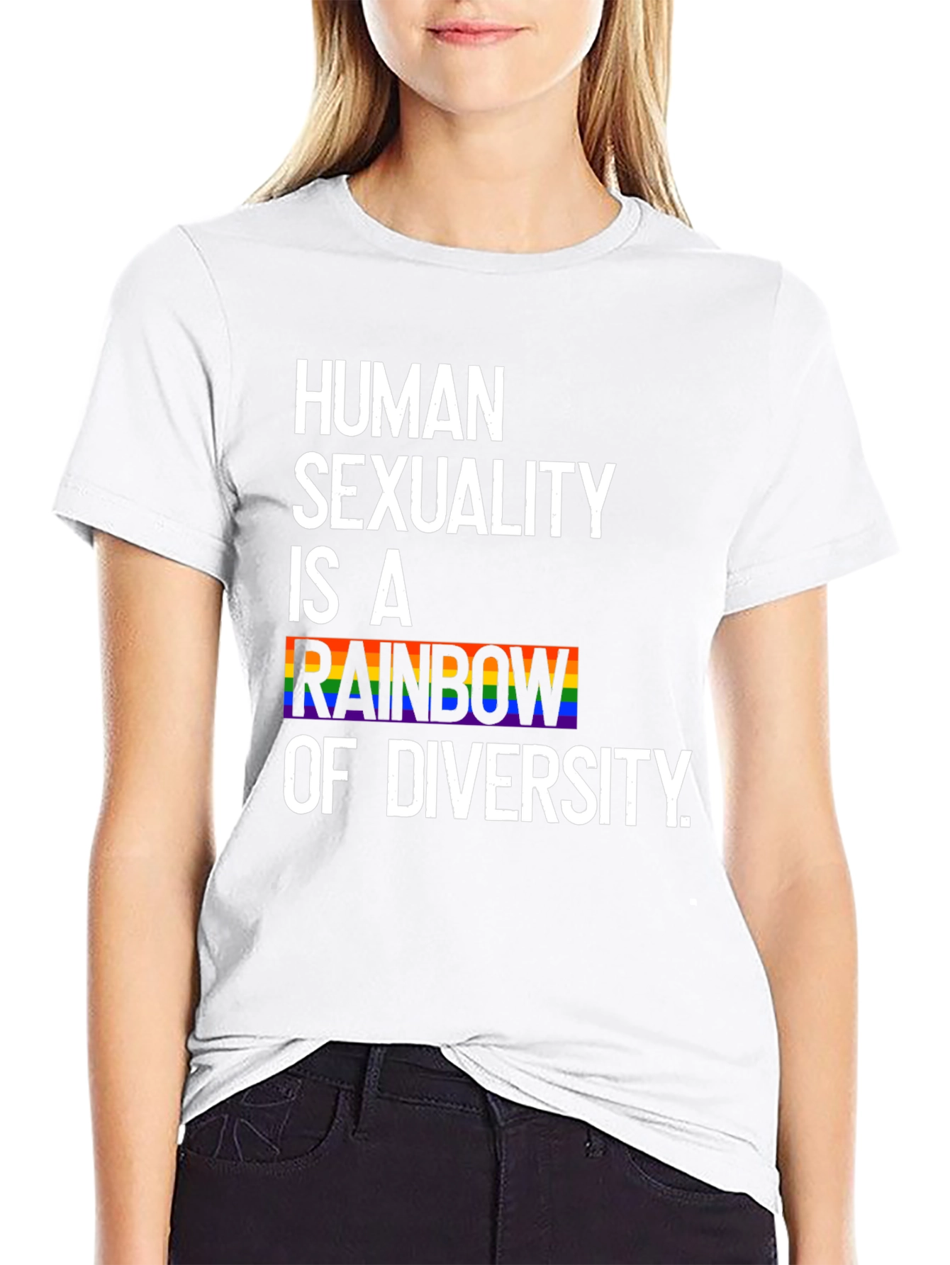Human Sexuality Rainbow Diversity T-Shirt