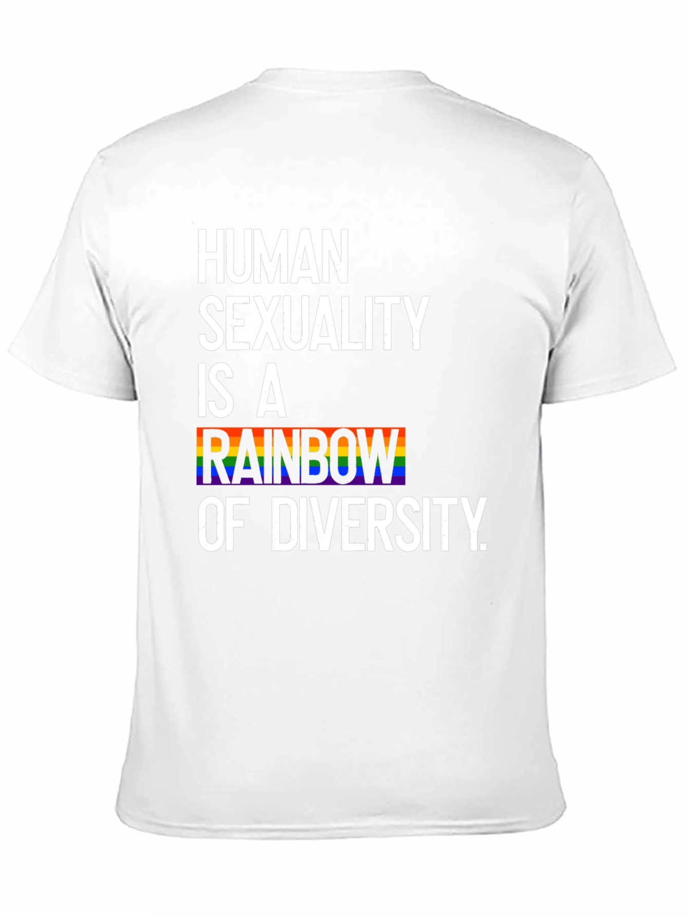 Human Sexuality Rainbow Diversity T-Shirt