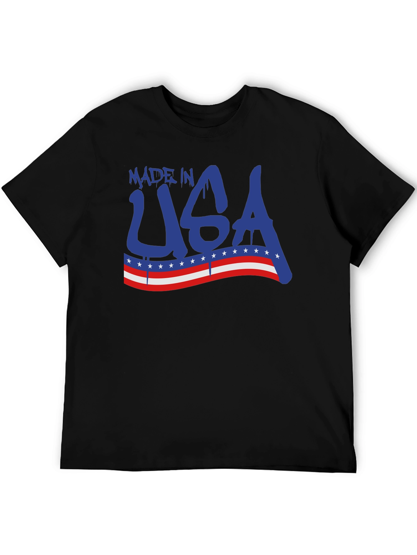 Made in USA Graphic T-Shirt - Patriotic Design