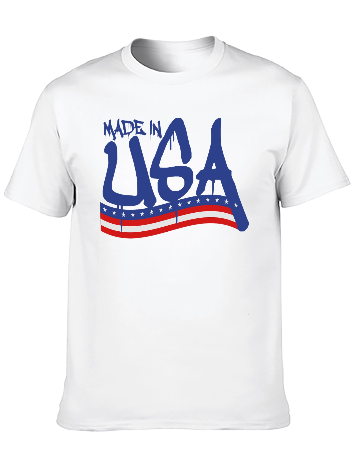 Made in USA Graphic T-Shirt - Patriotic Design