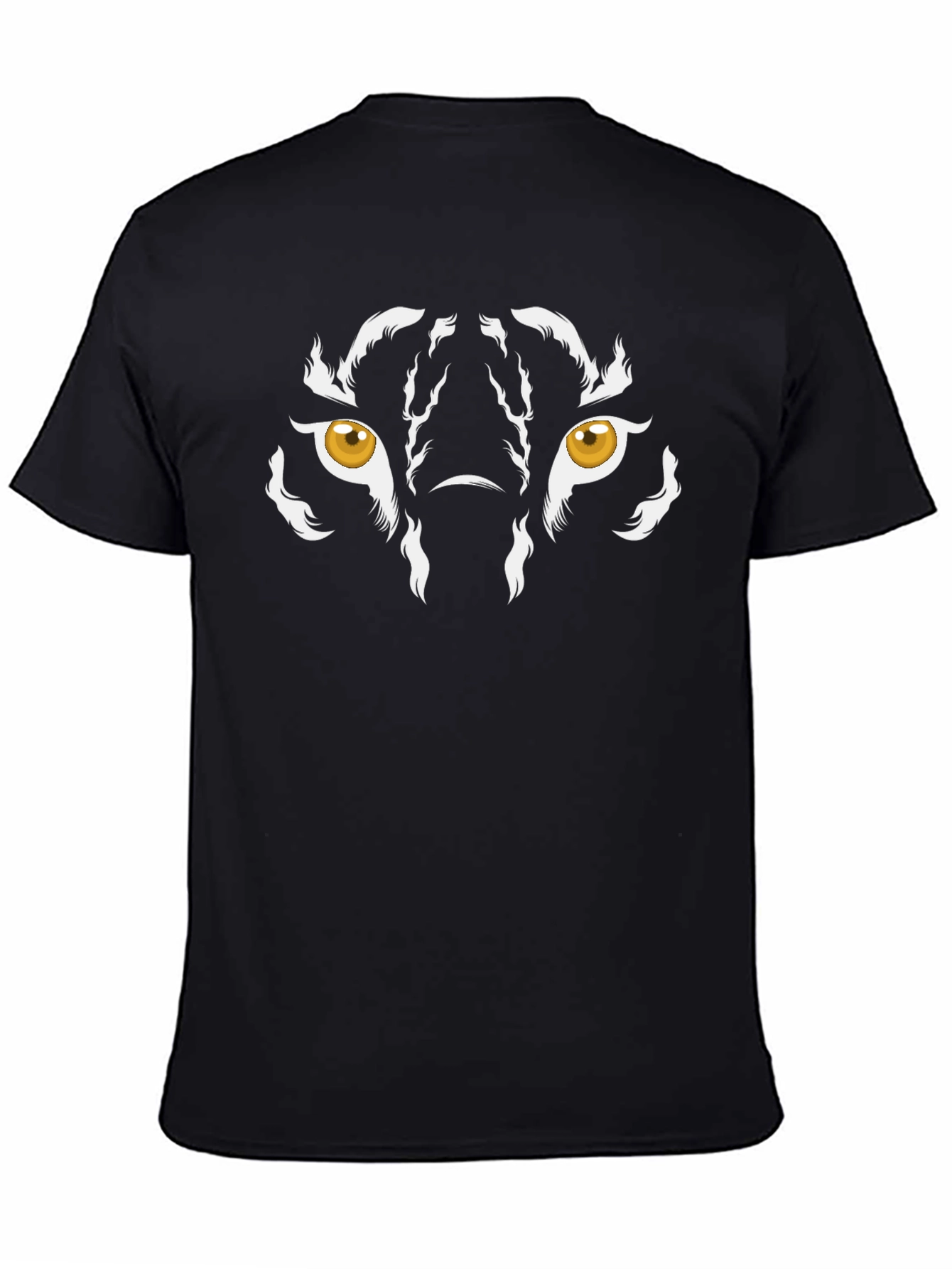 Tiger Eye Graphic Black T-Shirt