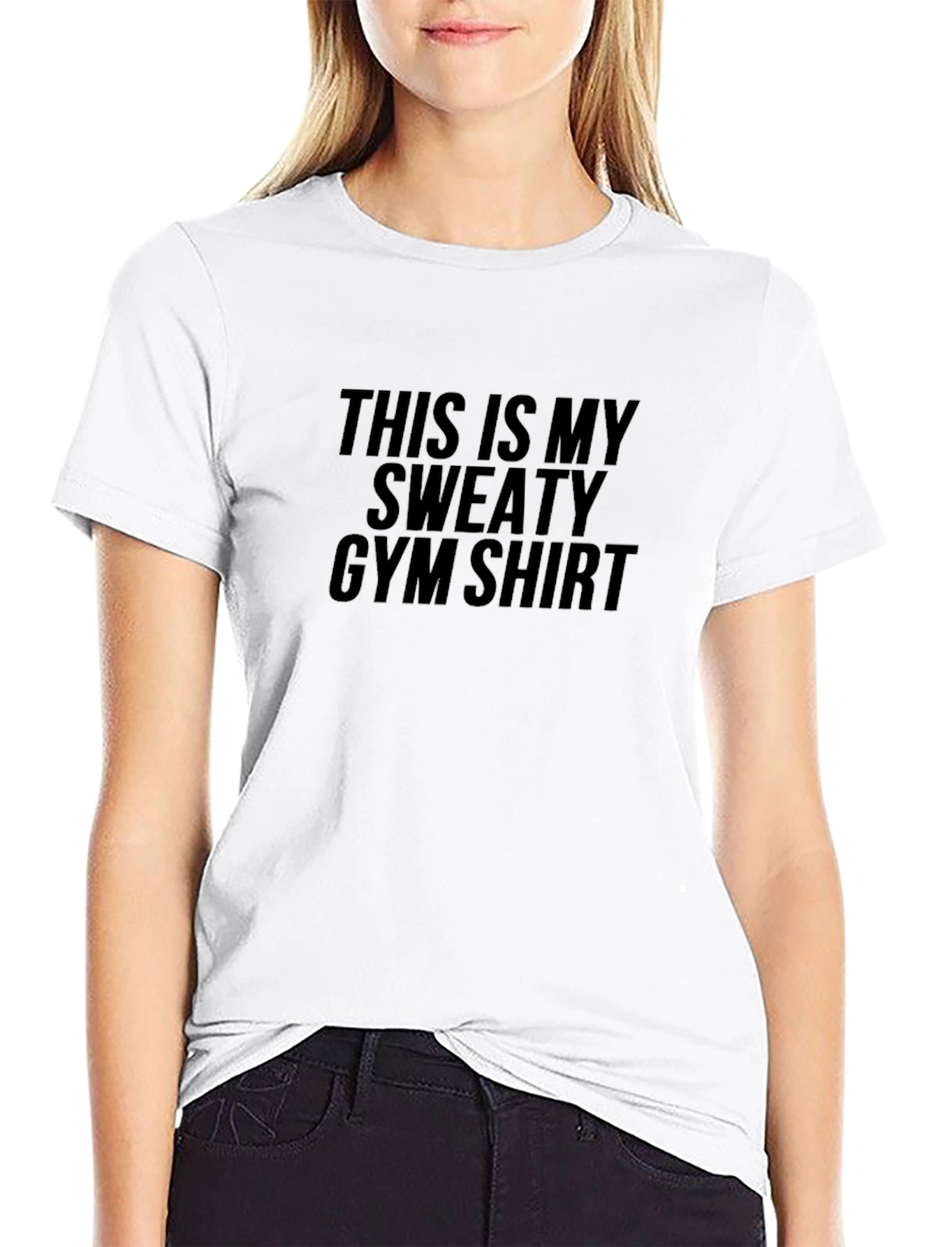 Sweaty Gym Shirt - Mens Fitness Tee