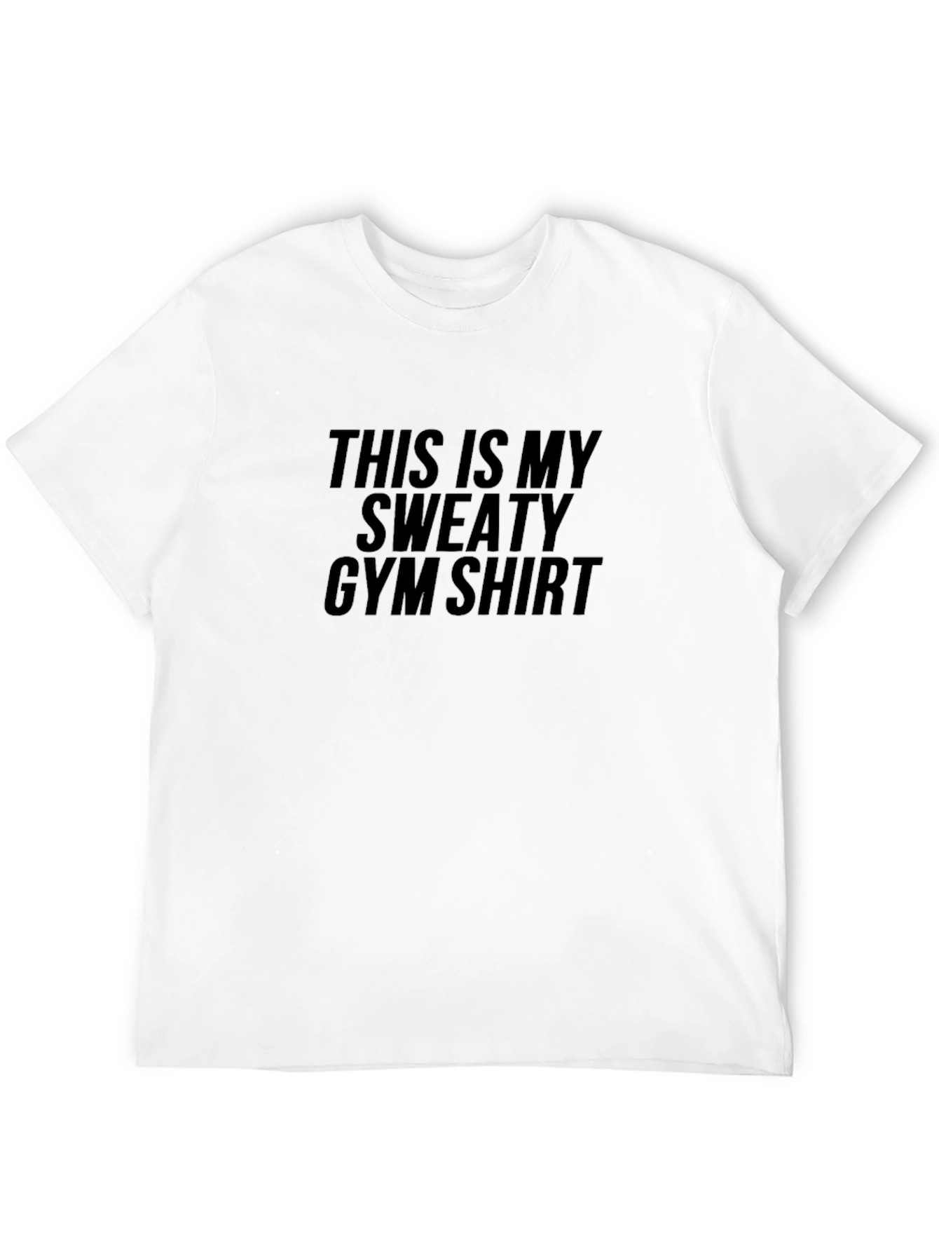 Sweaty Gym Shirt - Mens Fitness Tee