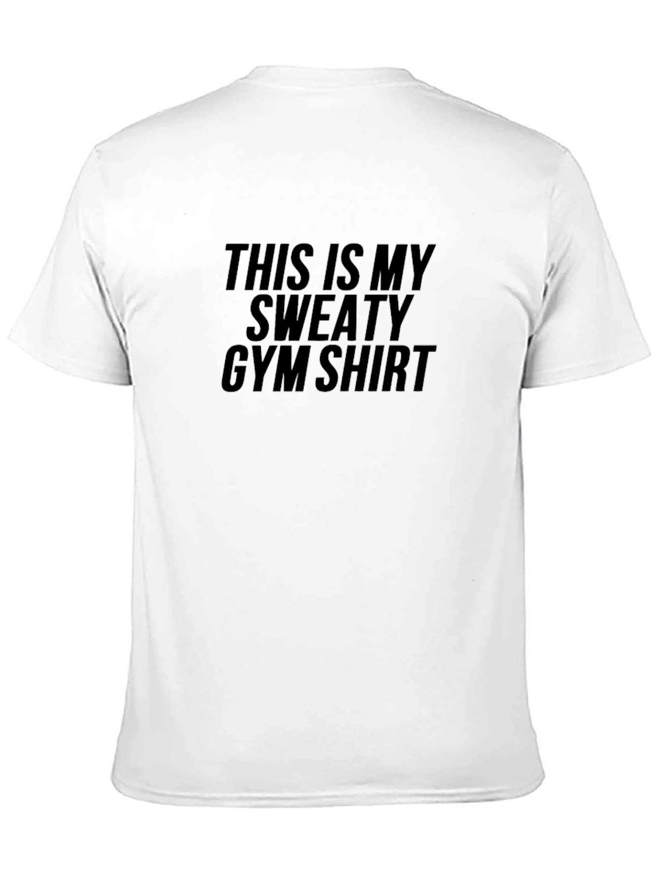Sweaty Gym Shirt - Mens Fitness Tee