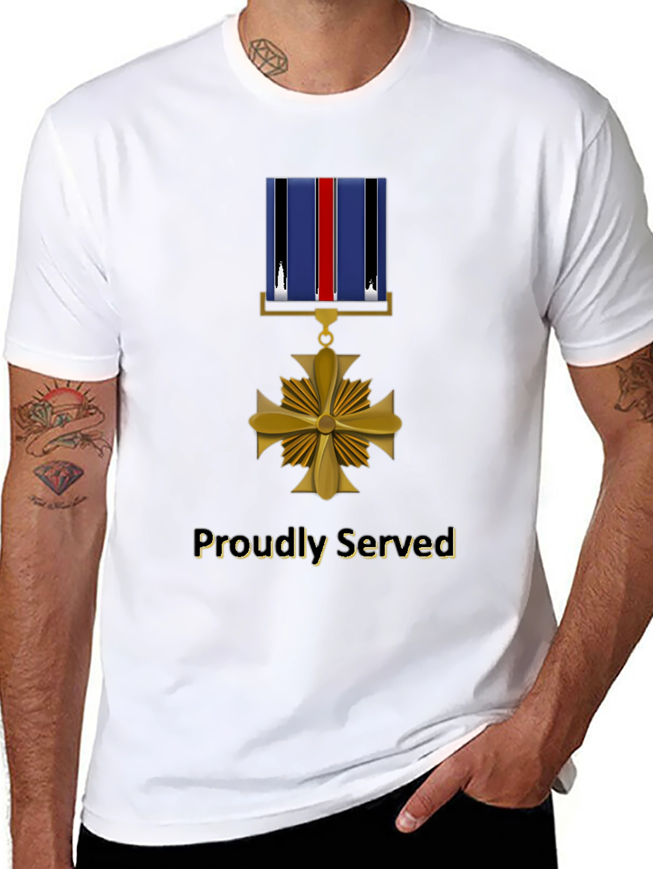 Proudly Served Military Honor T-Shirt