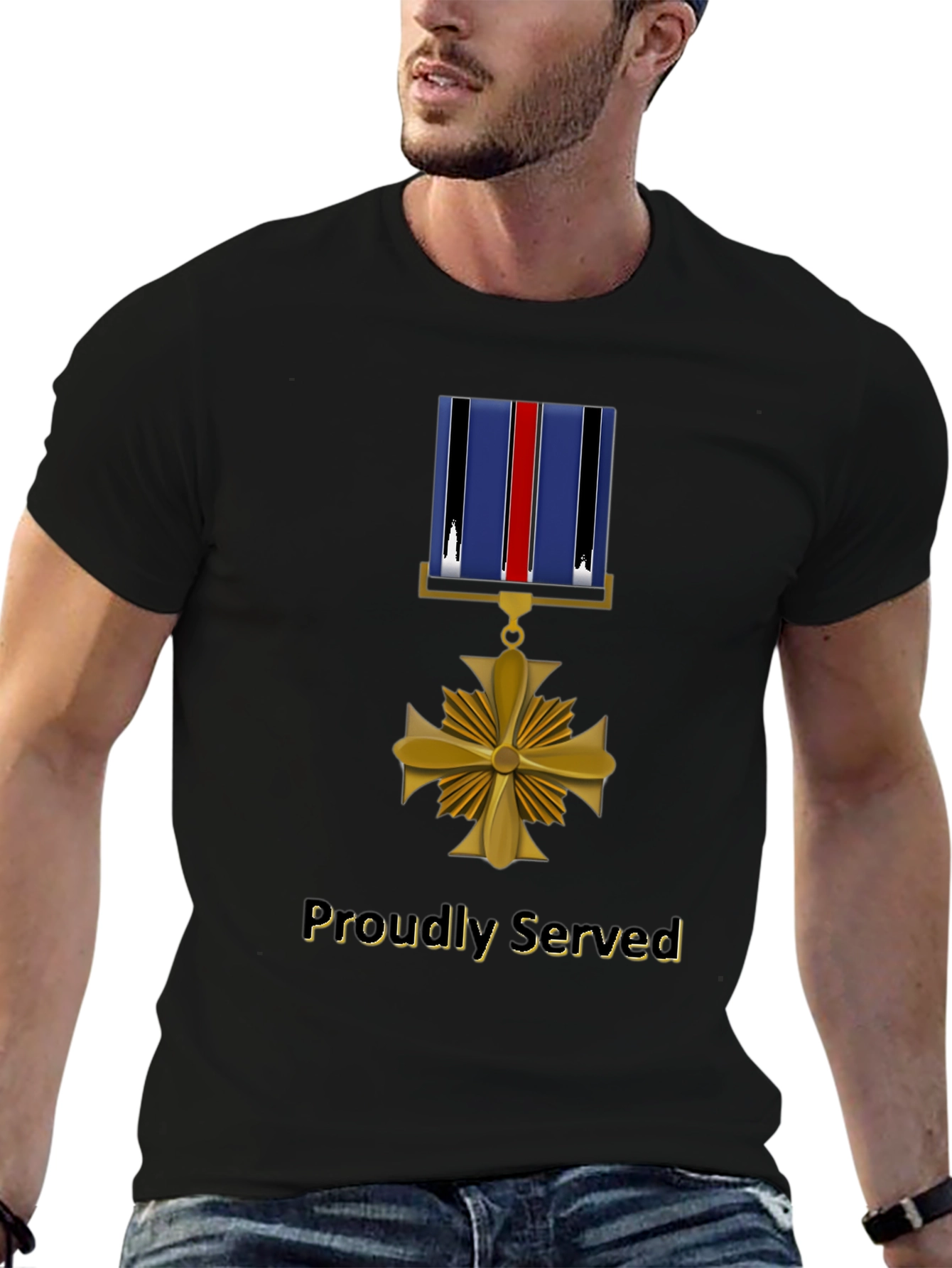 Proudly Served Military Honor T-Shirt