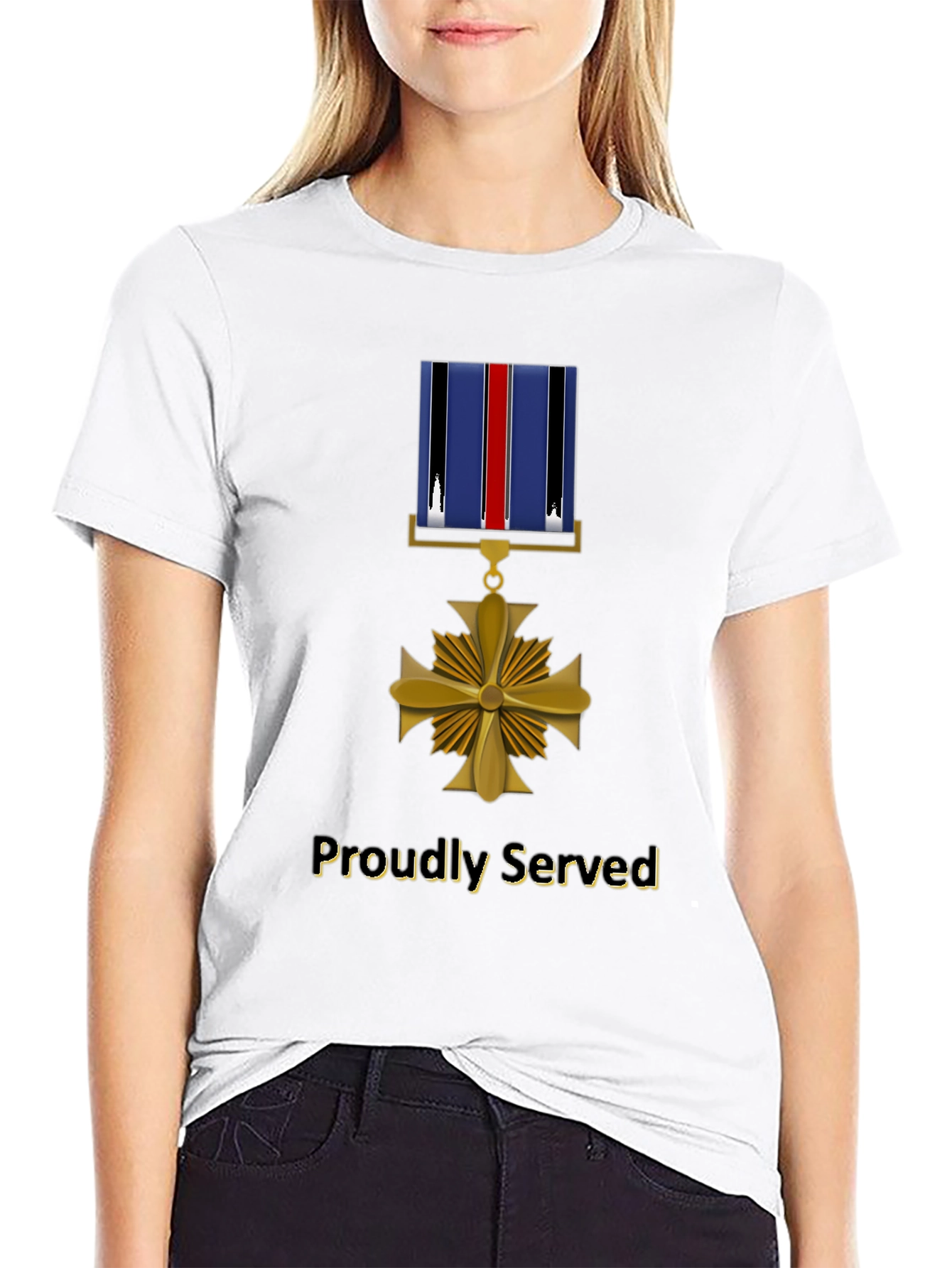 Proudly Served Military Honor T-Shirt