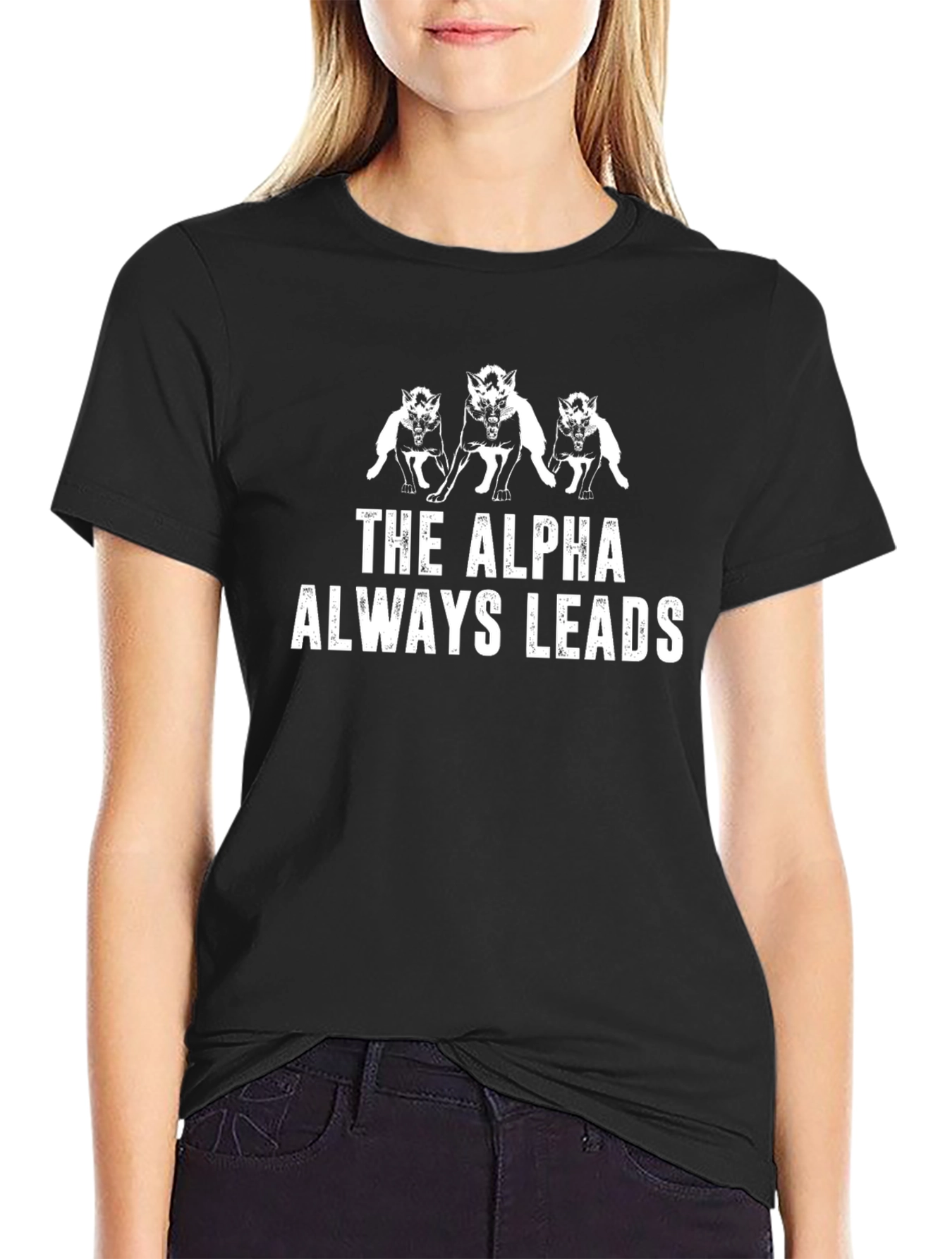 The Alpha Always Leads Graphic T-Shirt