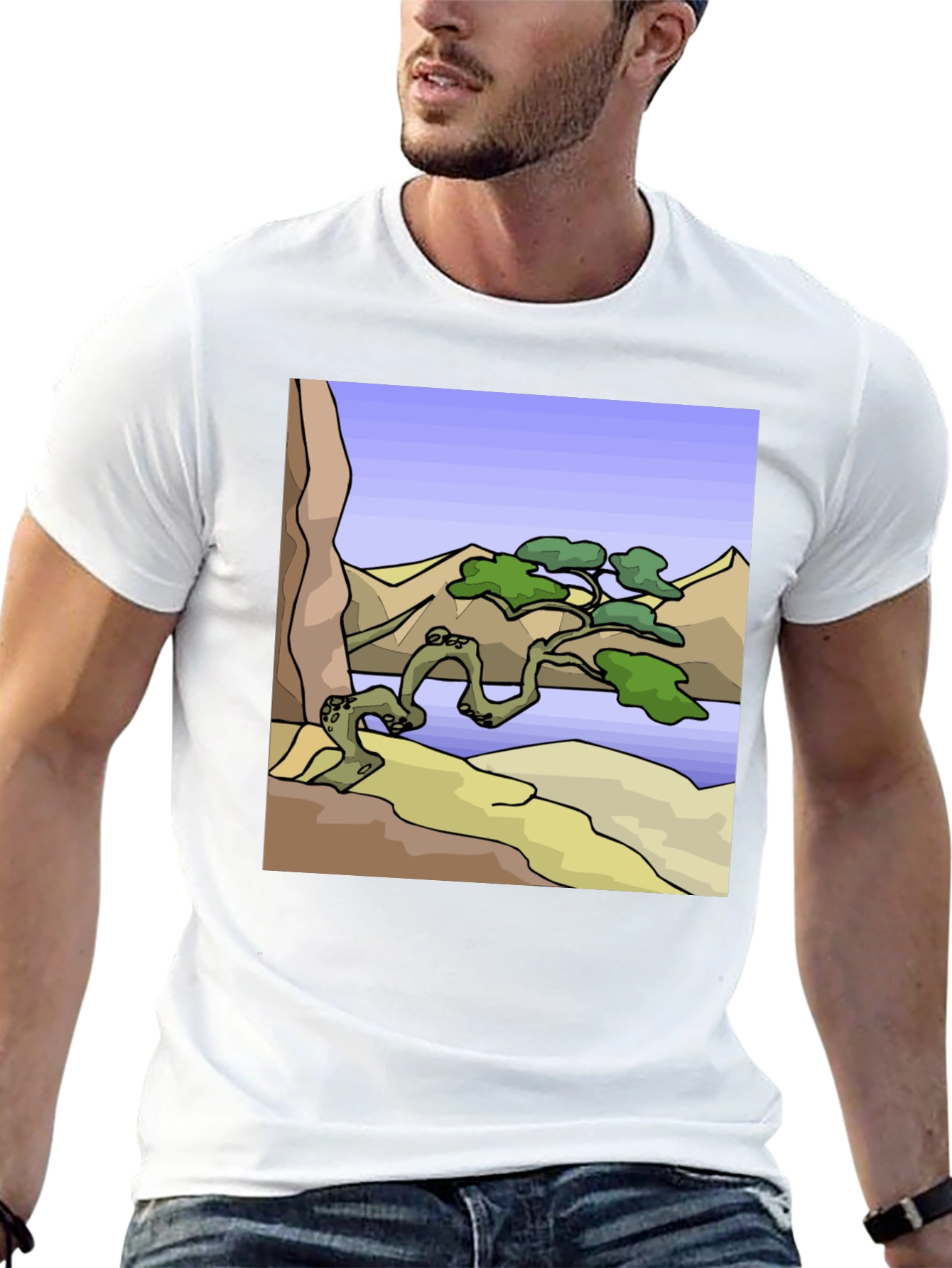 Nature-Inspired Graphic T-Shirt