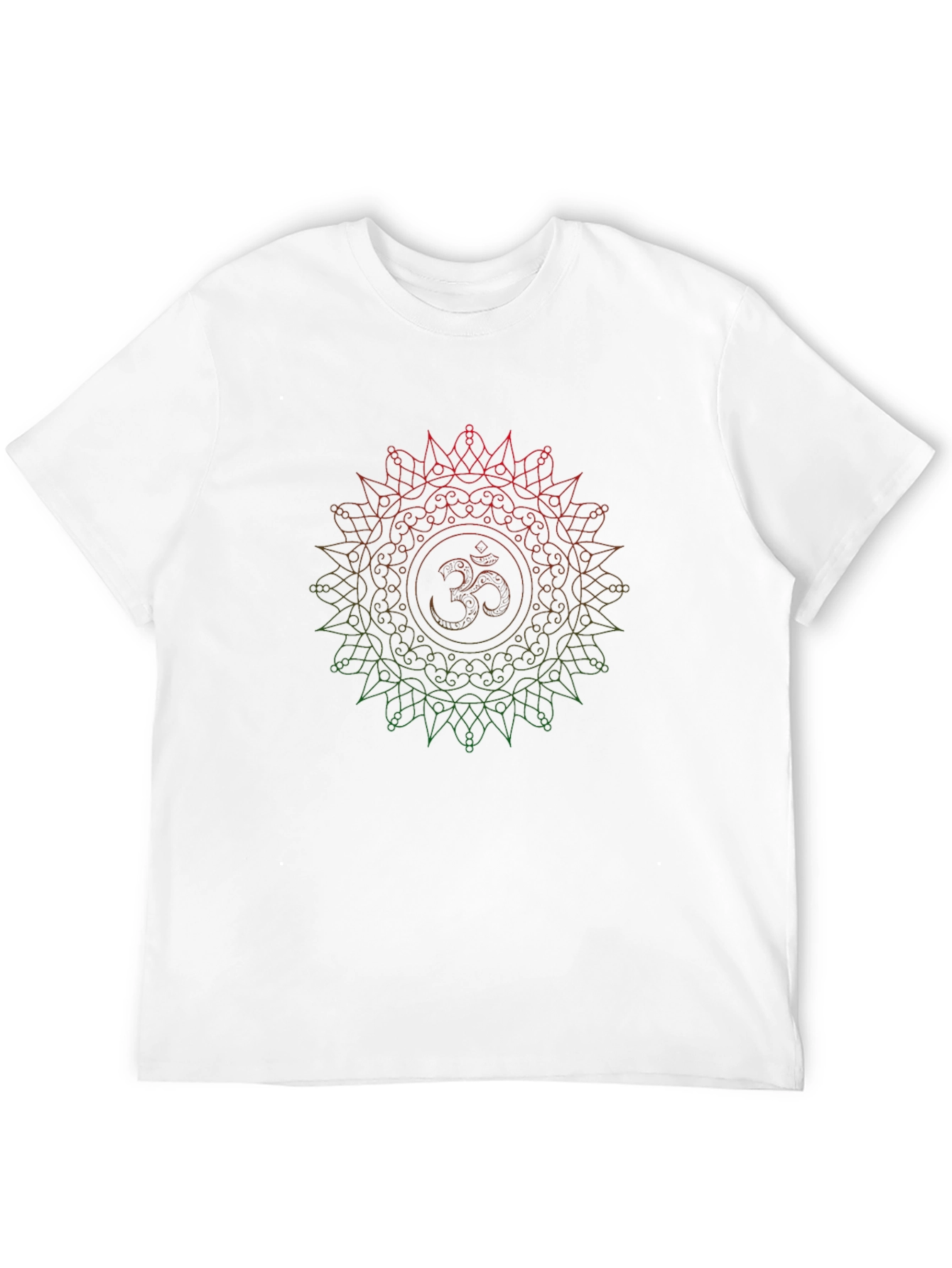 Om Mandala Graphic Tee - Spiritual Comfort