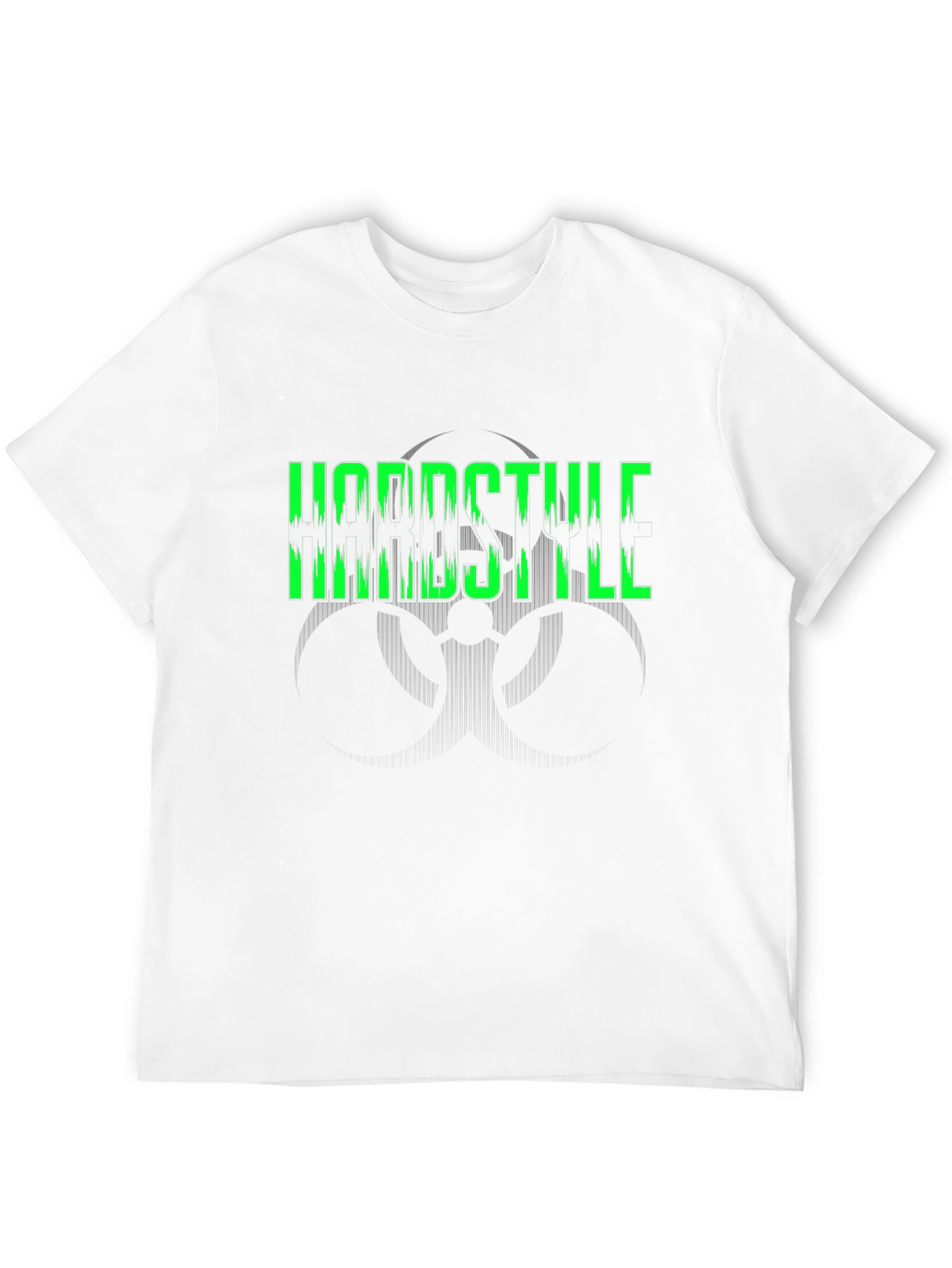 Hardstyle Graphic Tee - Biohazard Design Black