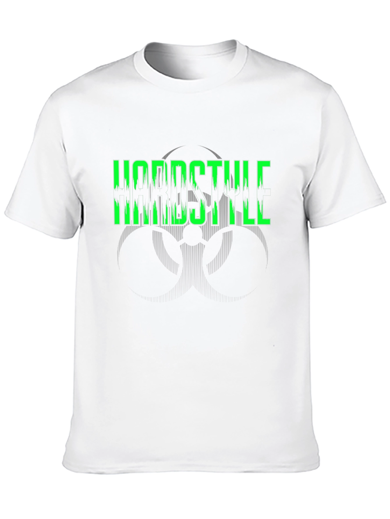 Hardstyle Graphic Tee - Biohazard Design Black