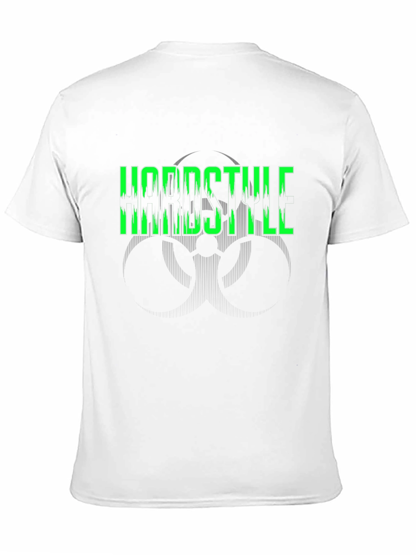 Hardstyle Graphic Tee - Biohazard Design Black