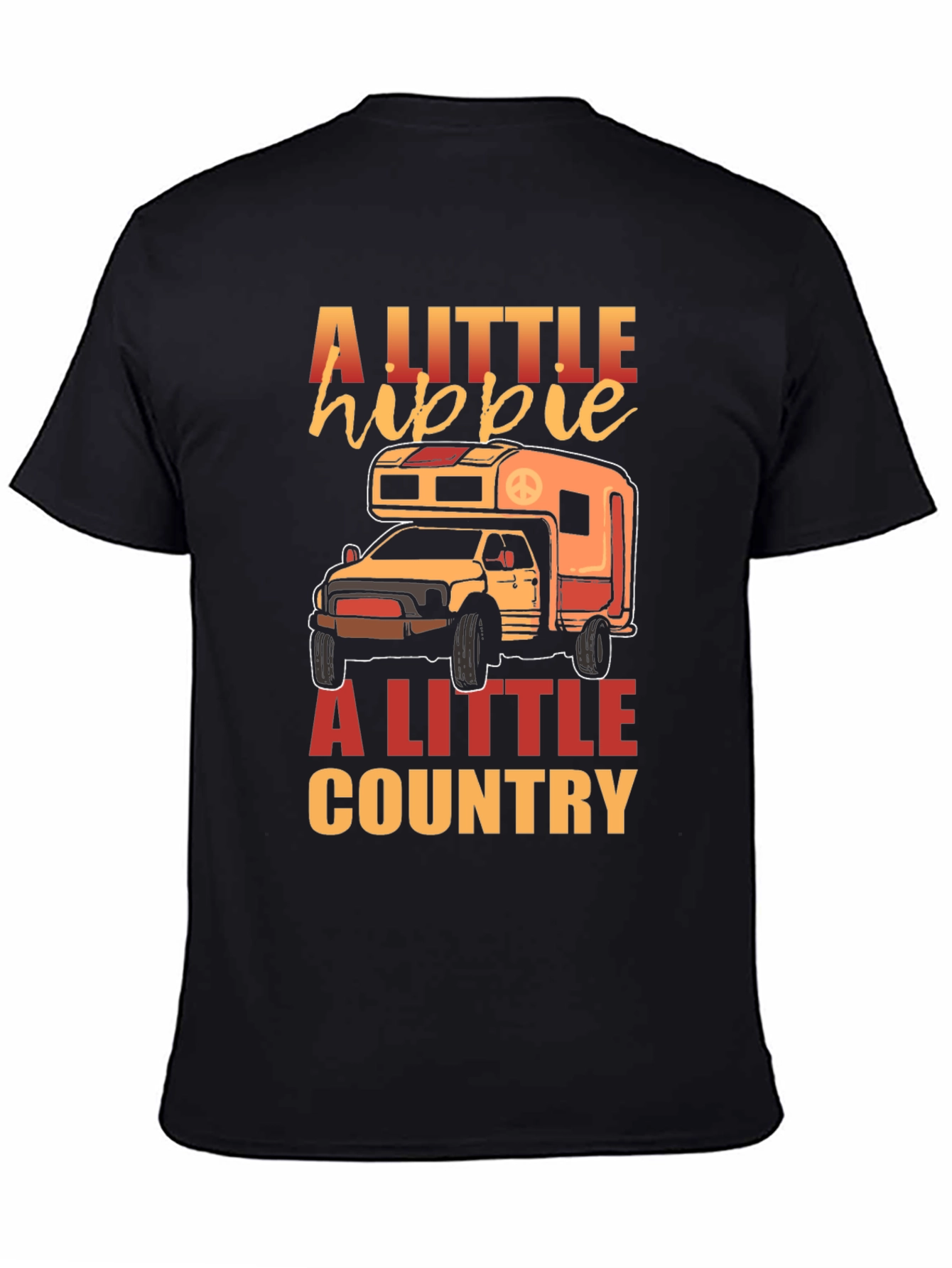 A Little Hippie A Little Country T-Shirt