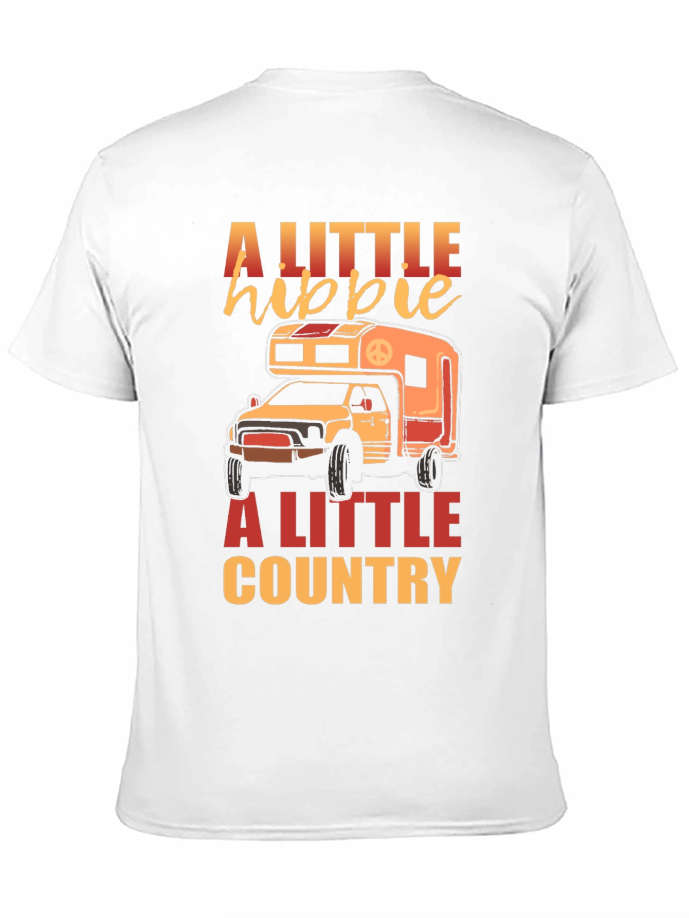 A Little Hippie A Little Country T-Shirt