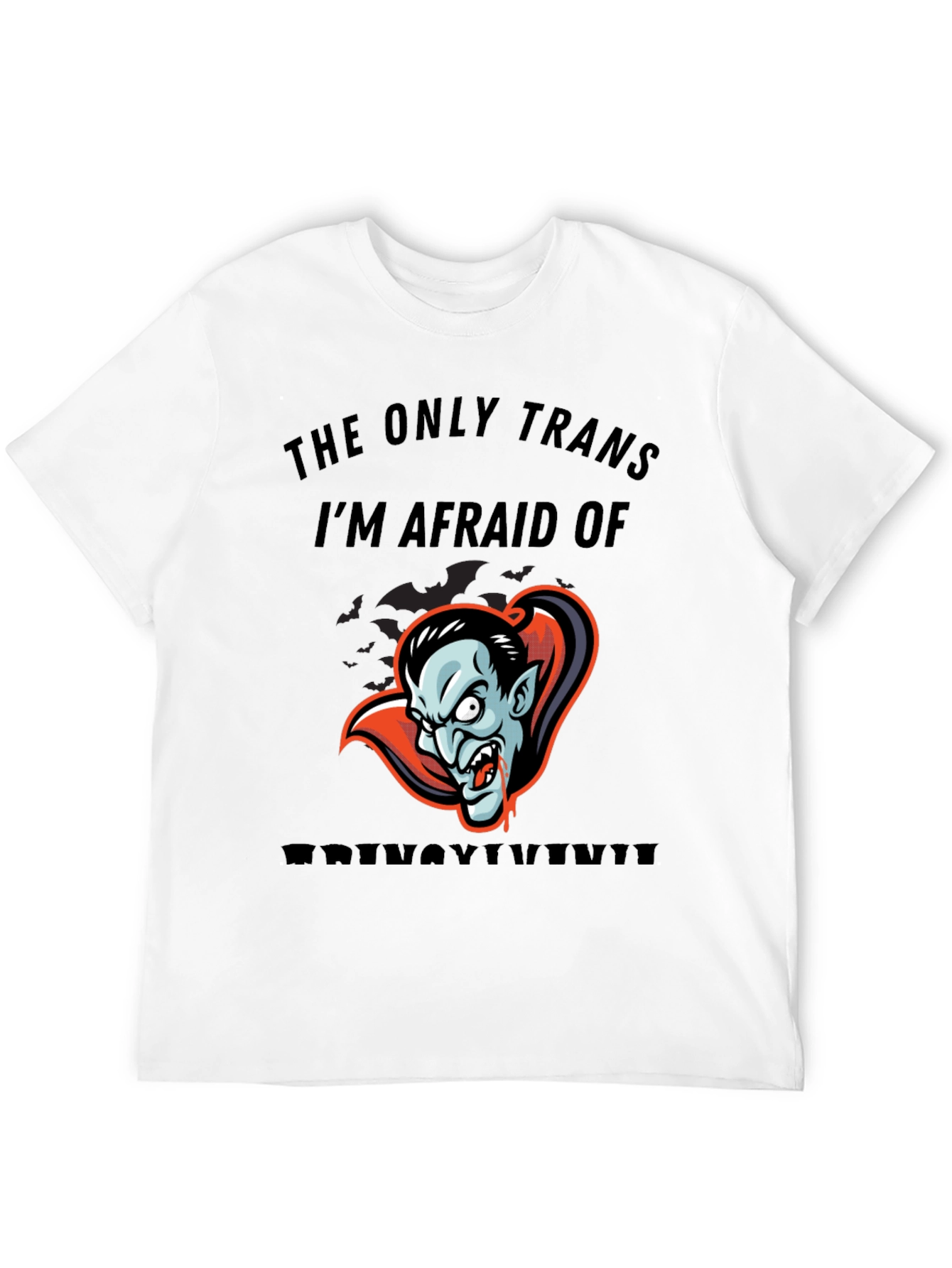Transylvania Vampire Graphic Tee - Spooky Halloween