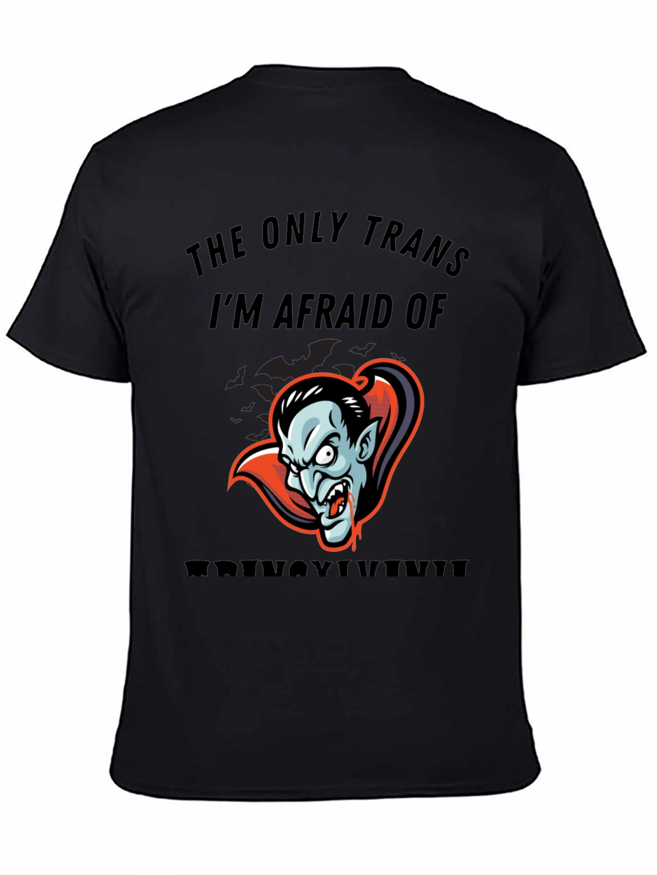 Transylvania Vampire Graphic Tee - Spooky Halloween