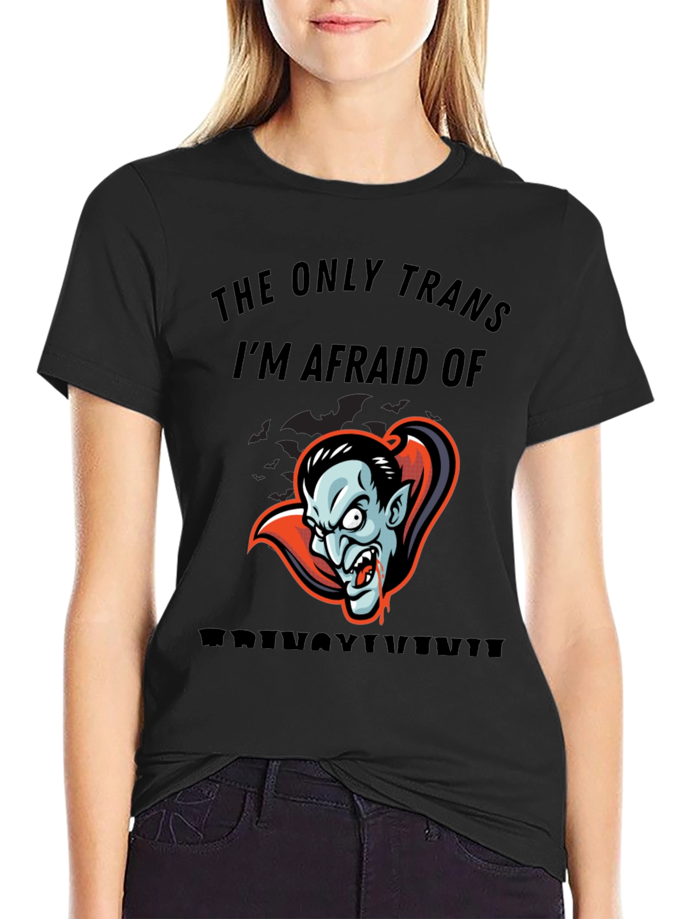Transylvania Vampire Graphic Tee - Spooky Halloween