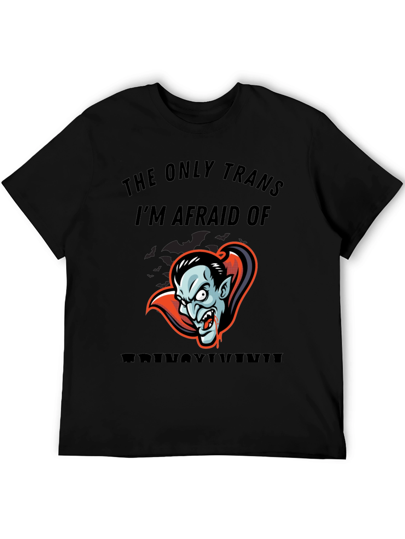 Transylvania Vampire Graphic Tee - Spooky Halloween