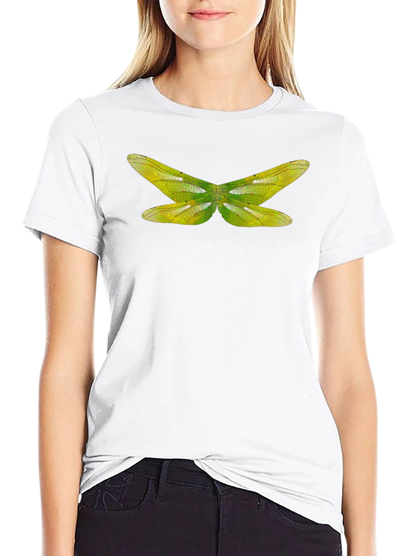 Dragonfly Wings Graphic Tee - Nature Lovers T-Shirt