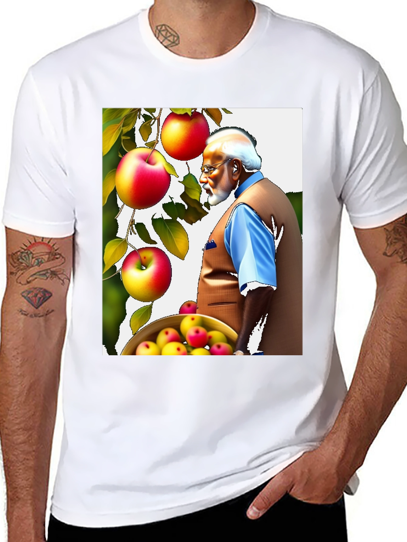 Apple Orchard Modi Graphic Tee
