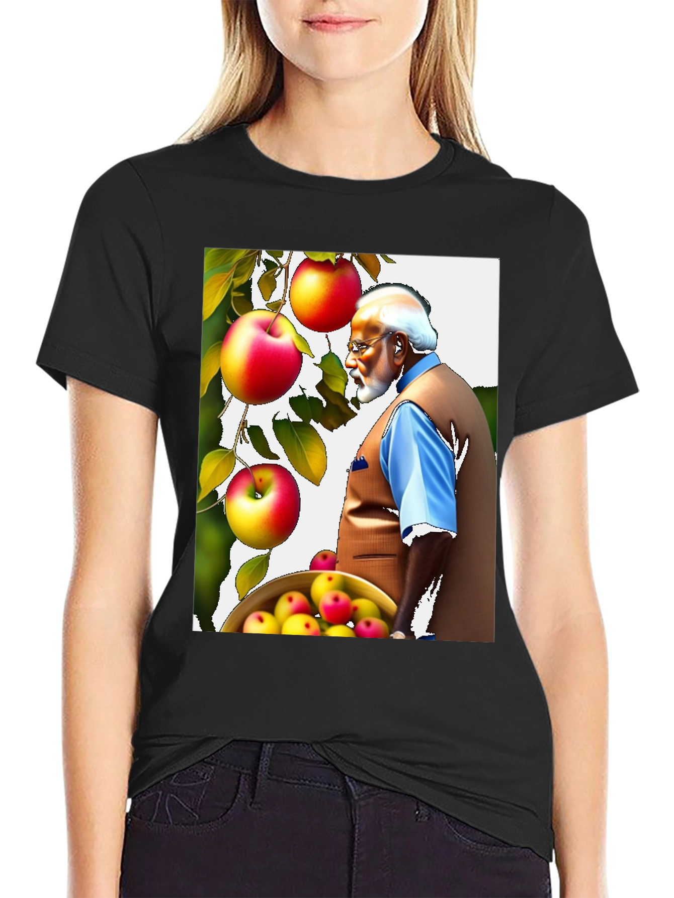 Apple Orchard Modi Graphic Tee