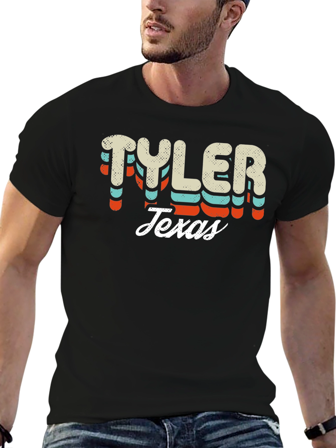Retro Tyler Texas Graphic T-Shirt