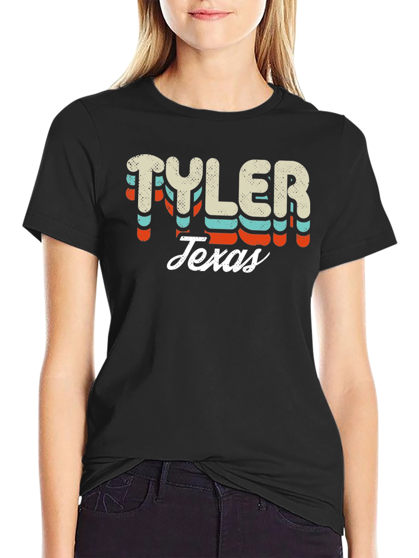 Retro Tyler Texas Graphic T-Shirt
