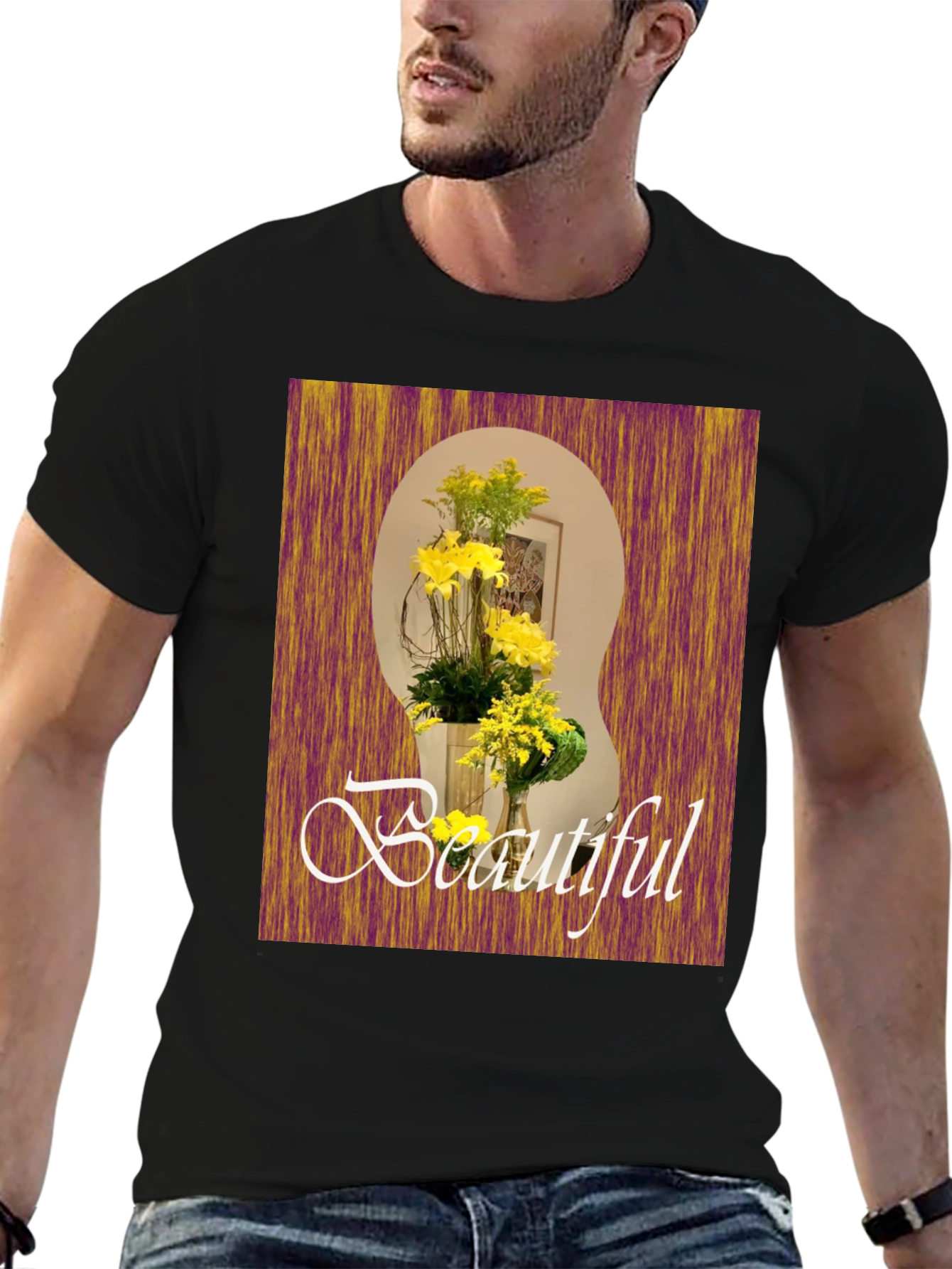 Floral Beautiful Graphic T-Shirt