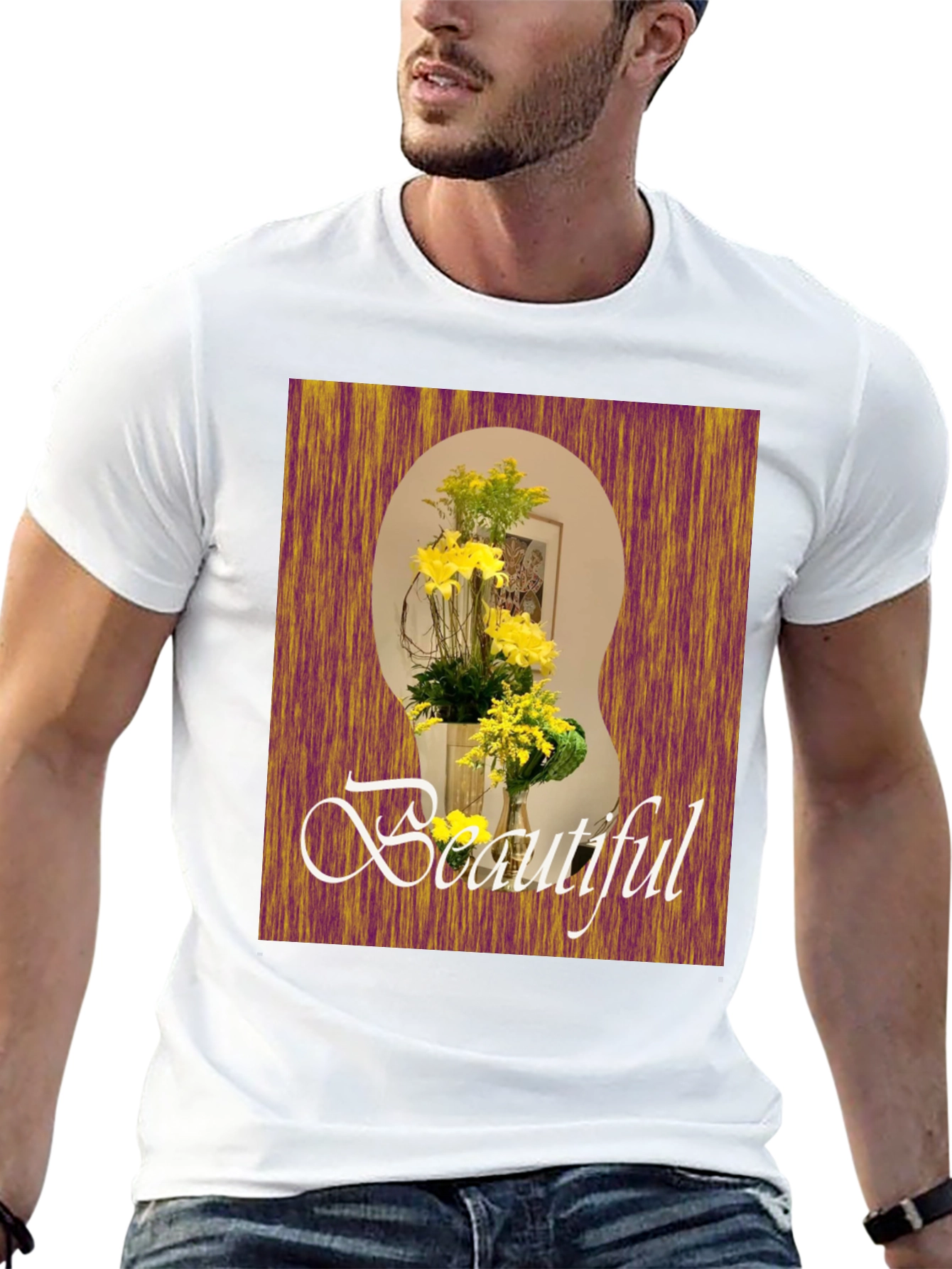 Floral Beautiful Graphic T-Shirt