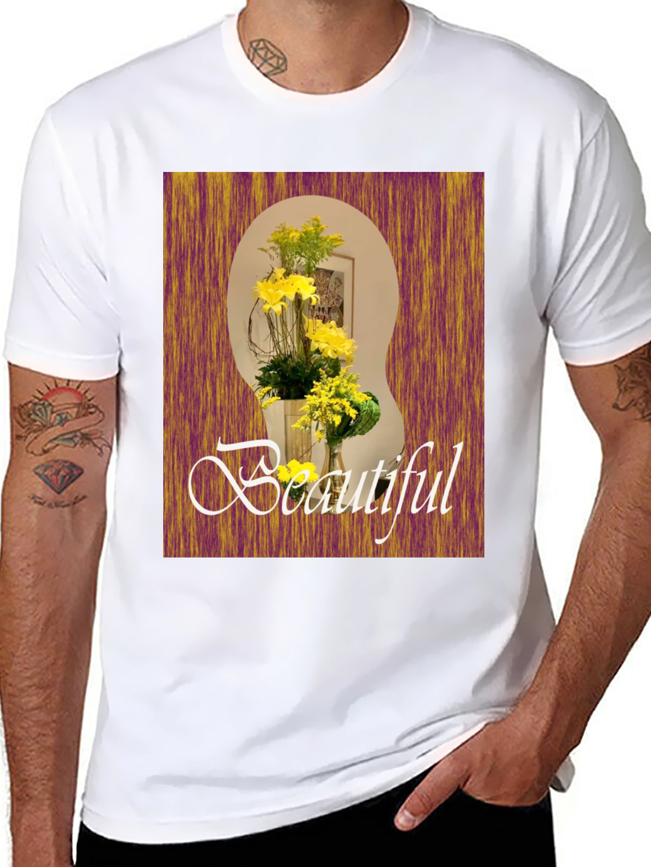 Floral Beautiful Graphic T-Shirt