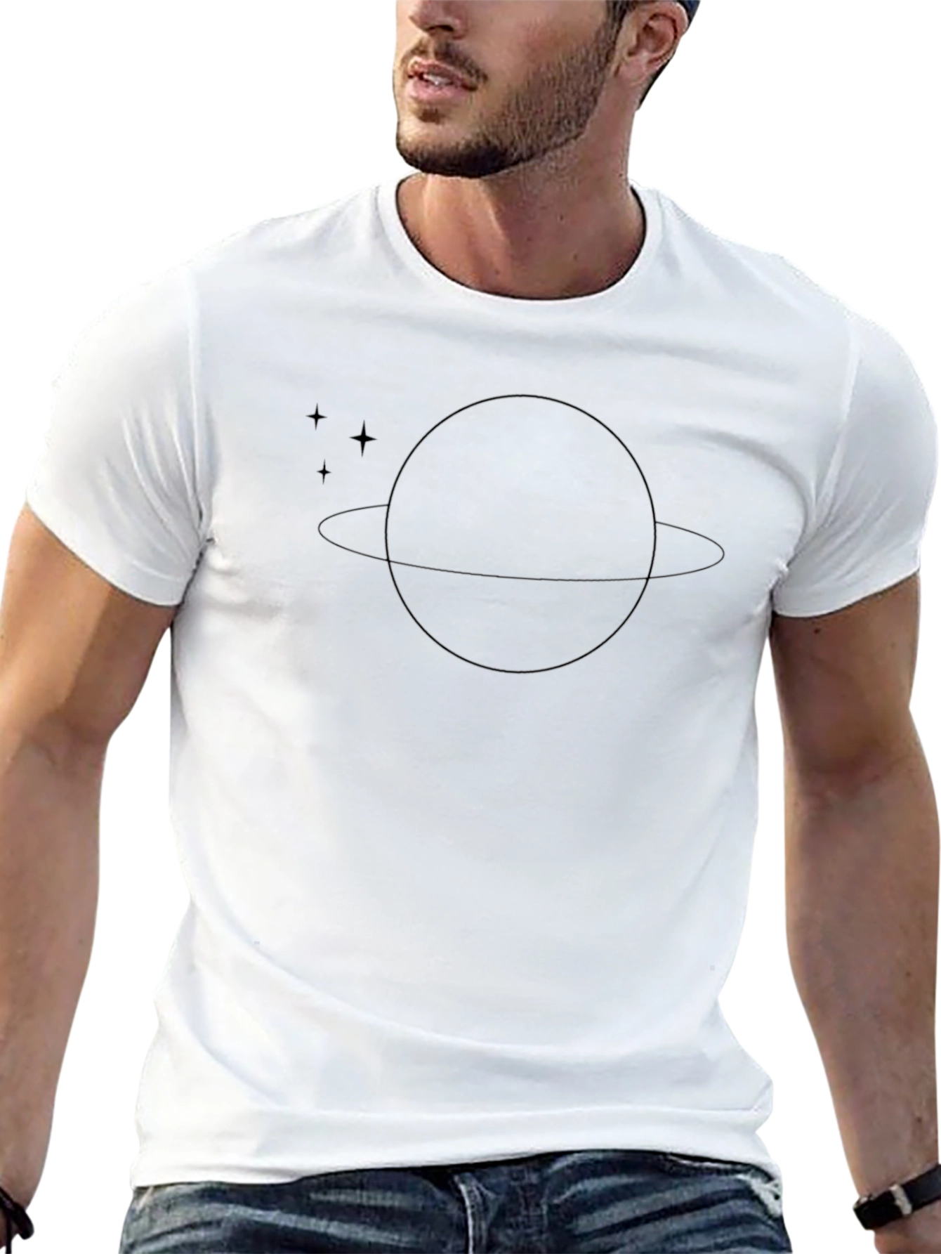 Planet Graphic Tee - Unisex Casual Shirt