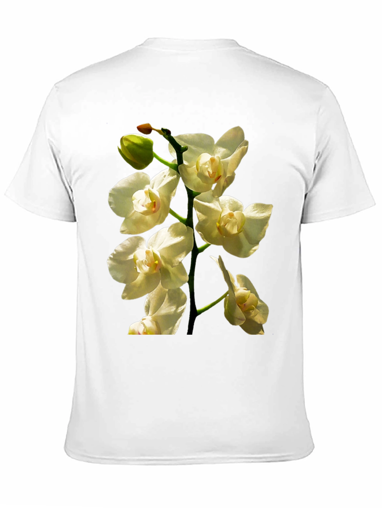 Orchid Flower Graphic Tee - Stylish Botanical Design