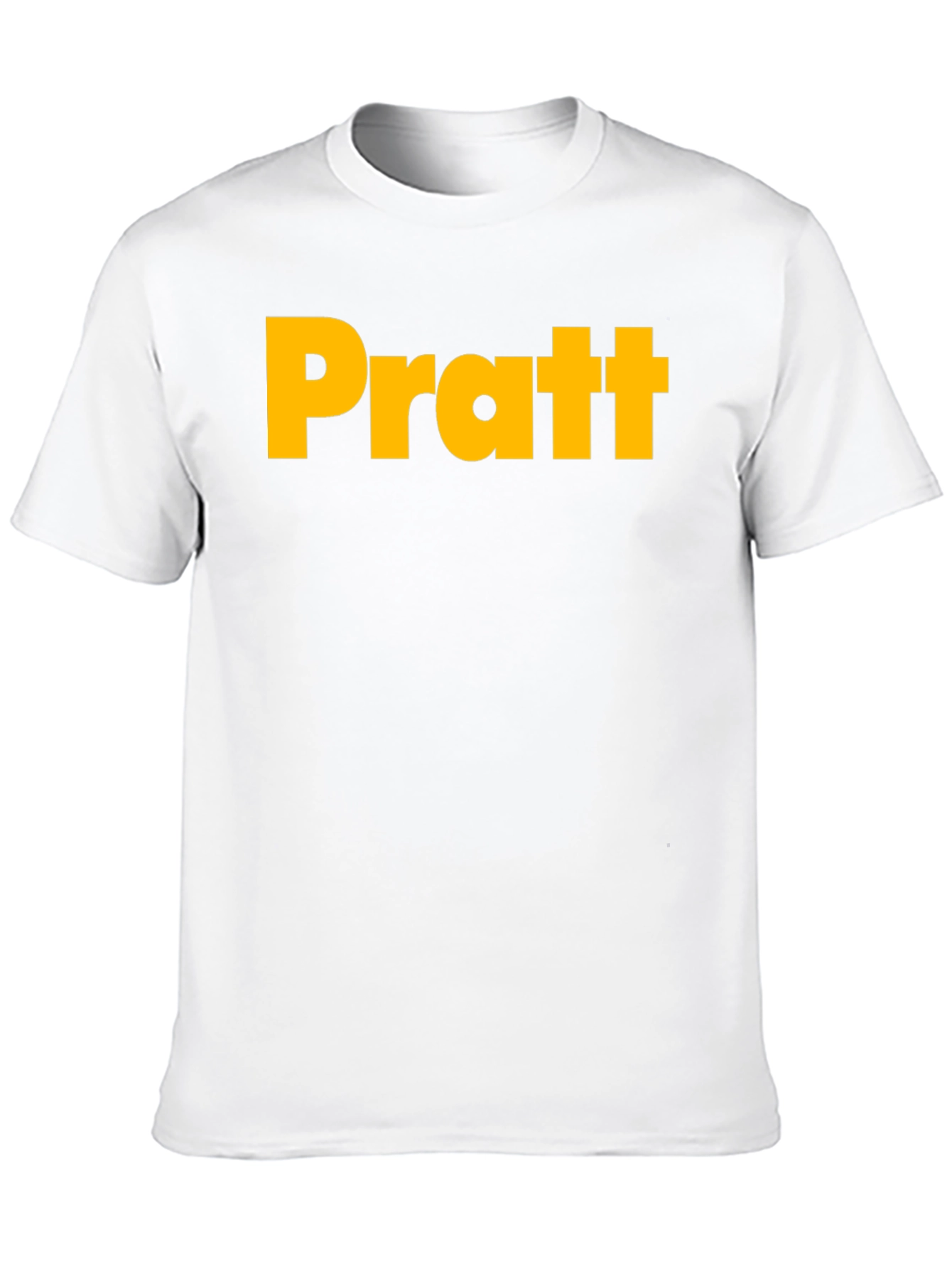 Pratt Graphic Tee - Bold Text Unisex T-Shirt