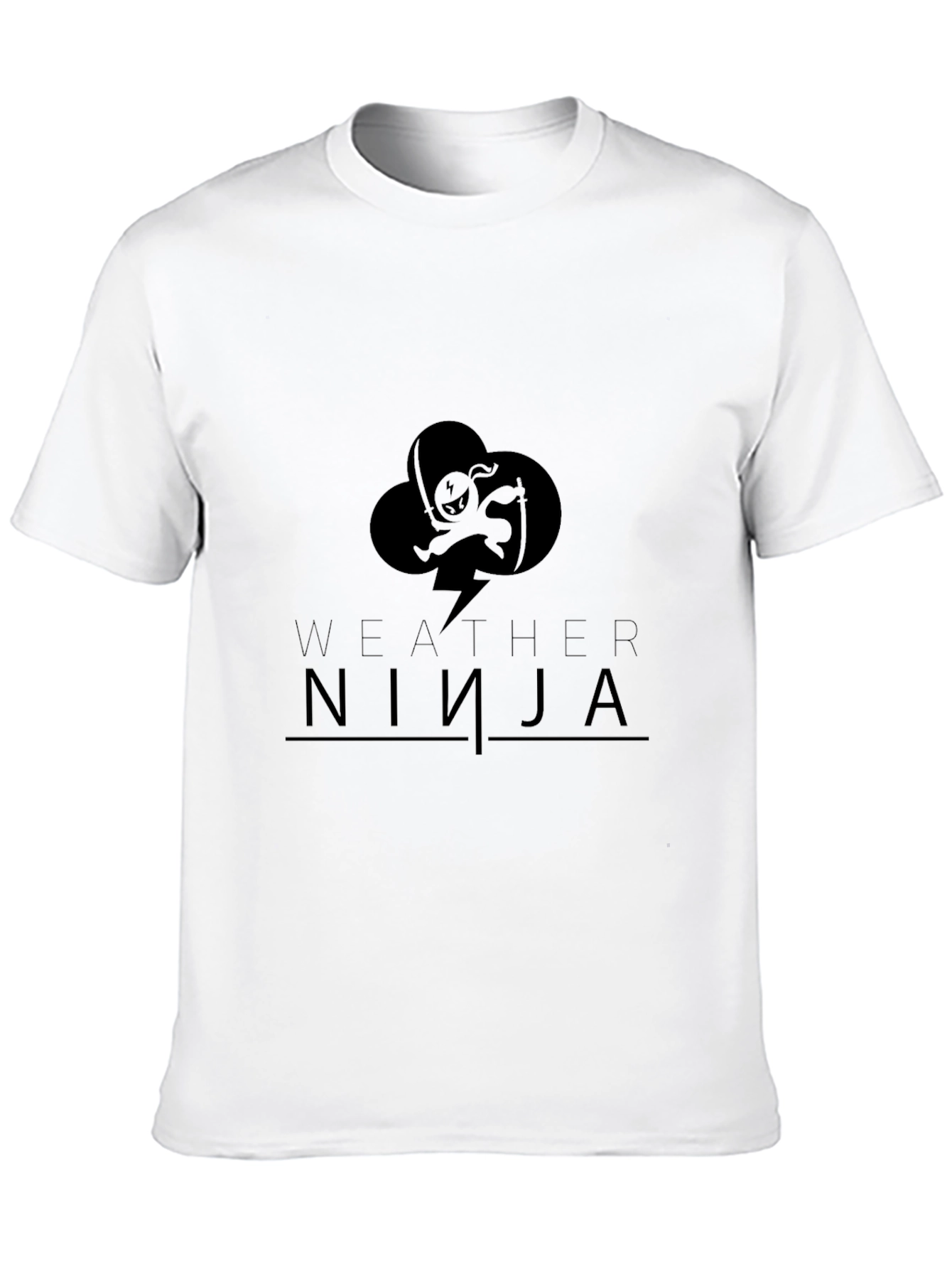 Weather Ninja Black T-Shirt