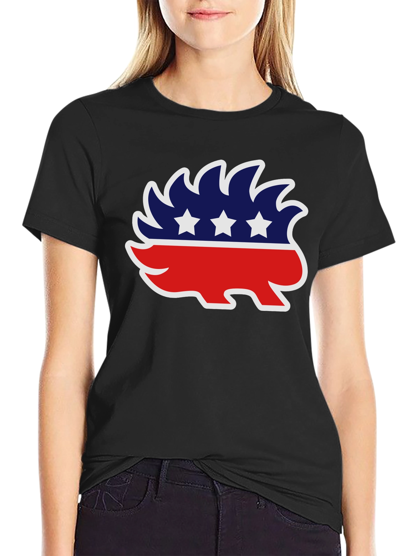 Libertarian Porcupine T-Shirt - Freedom First!