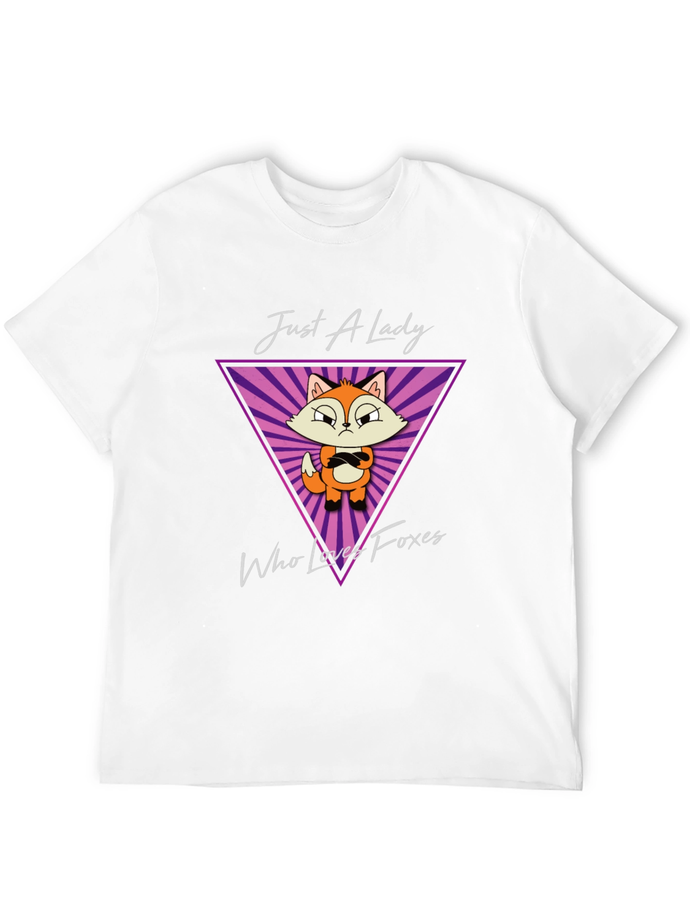 Just A Lady Who Loves Foxes T-Shirt