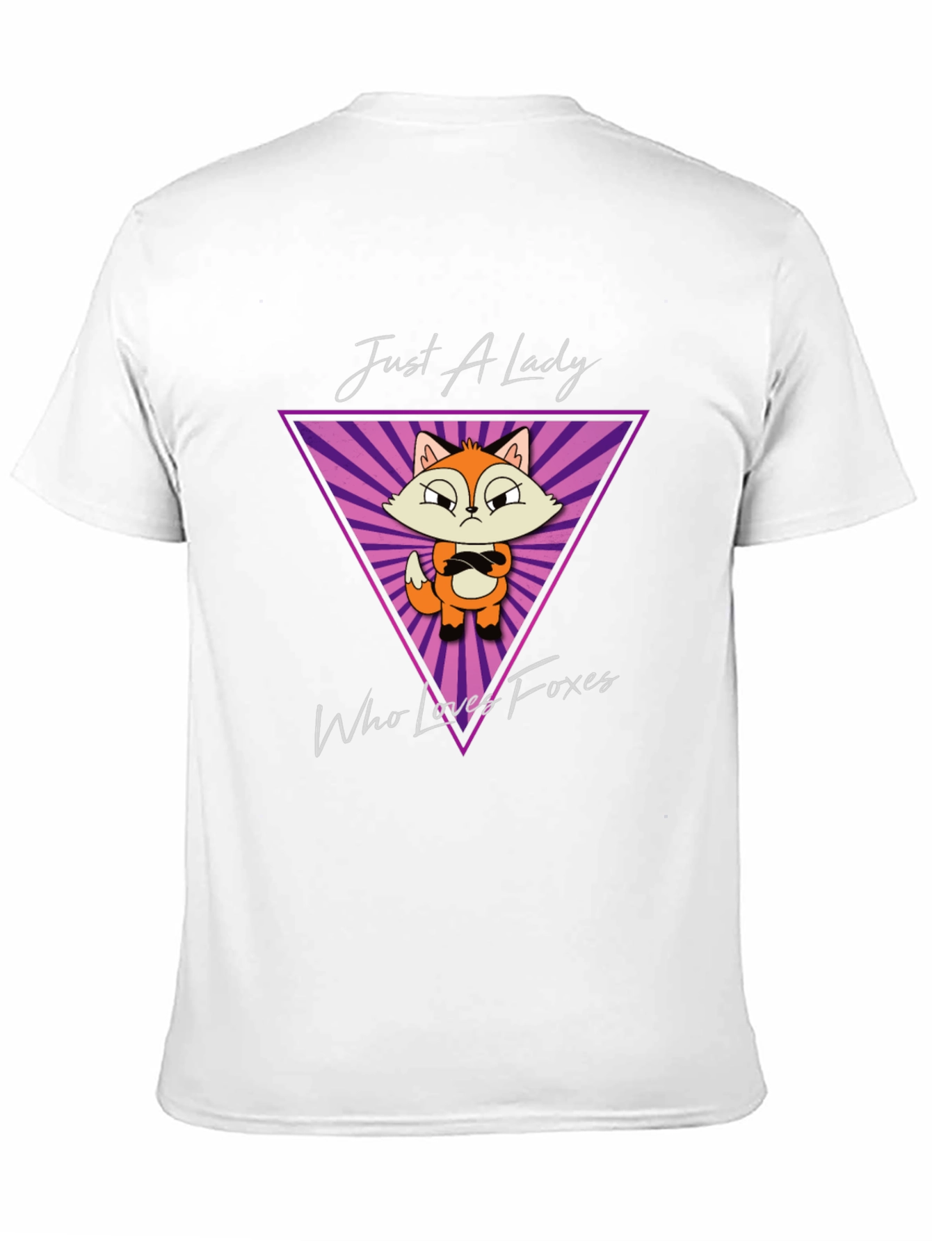 Just A Lady Who Loves Foxes T-Shirt