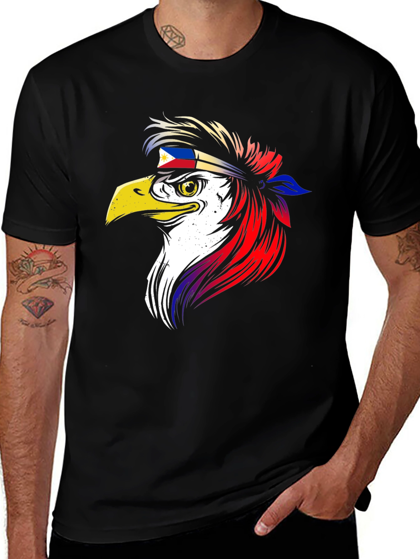 Philippine Eagle T-Shirt - Patriot Design